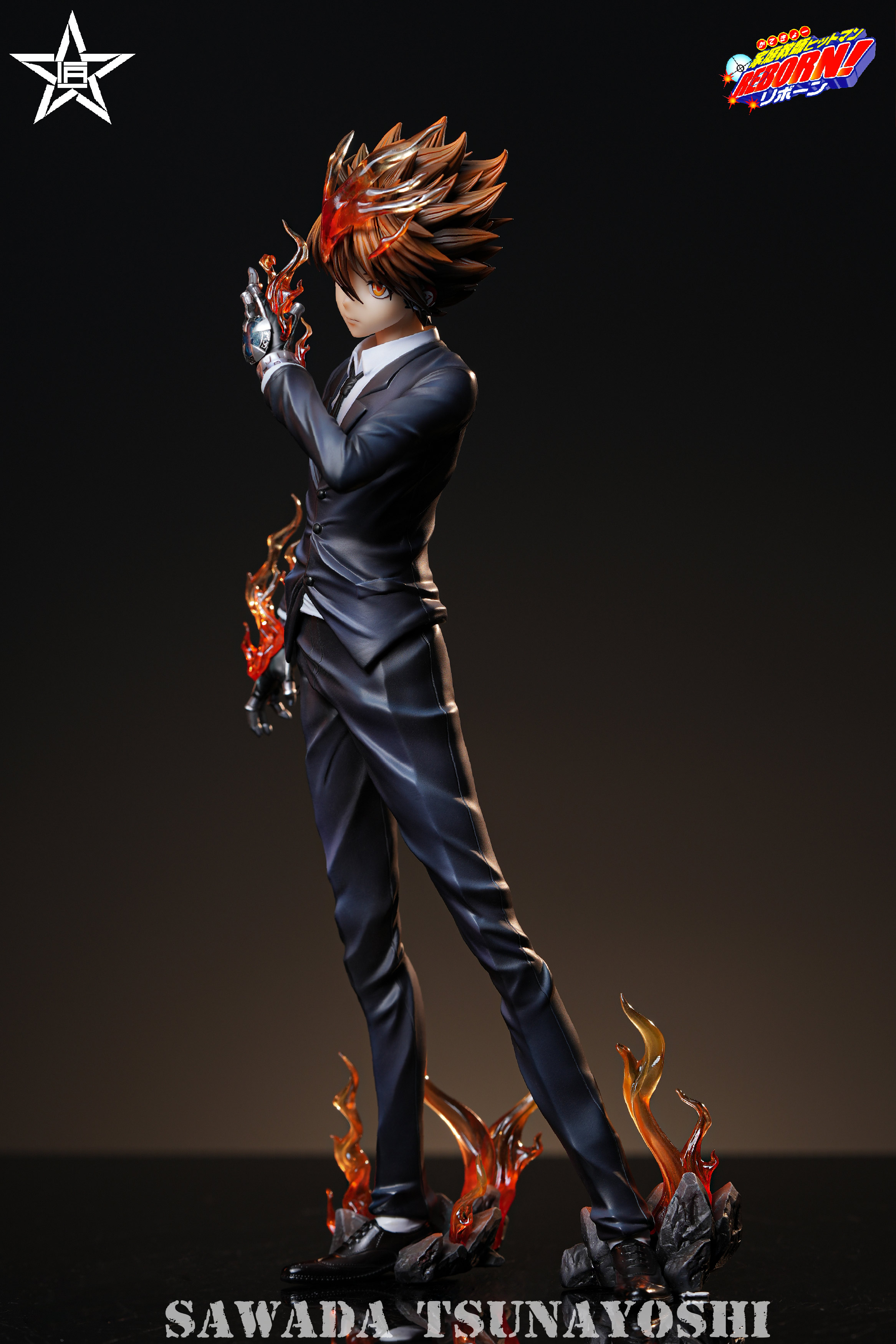 Katekyo Hitman Reborn Tsunayoshi Sawada 1/6 Statue (GK) Figure-Jiang Xing Studio / Craftsman Pre-sale-KWII-GK