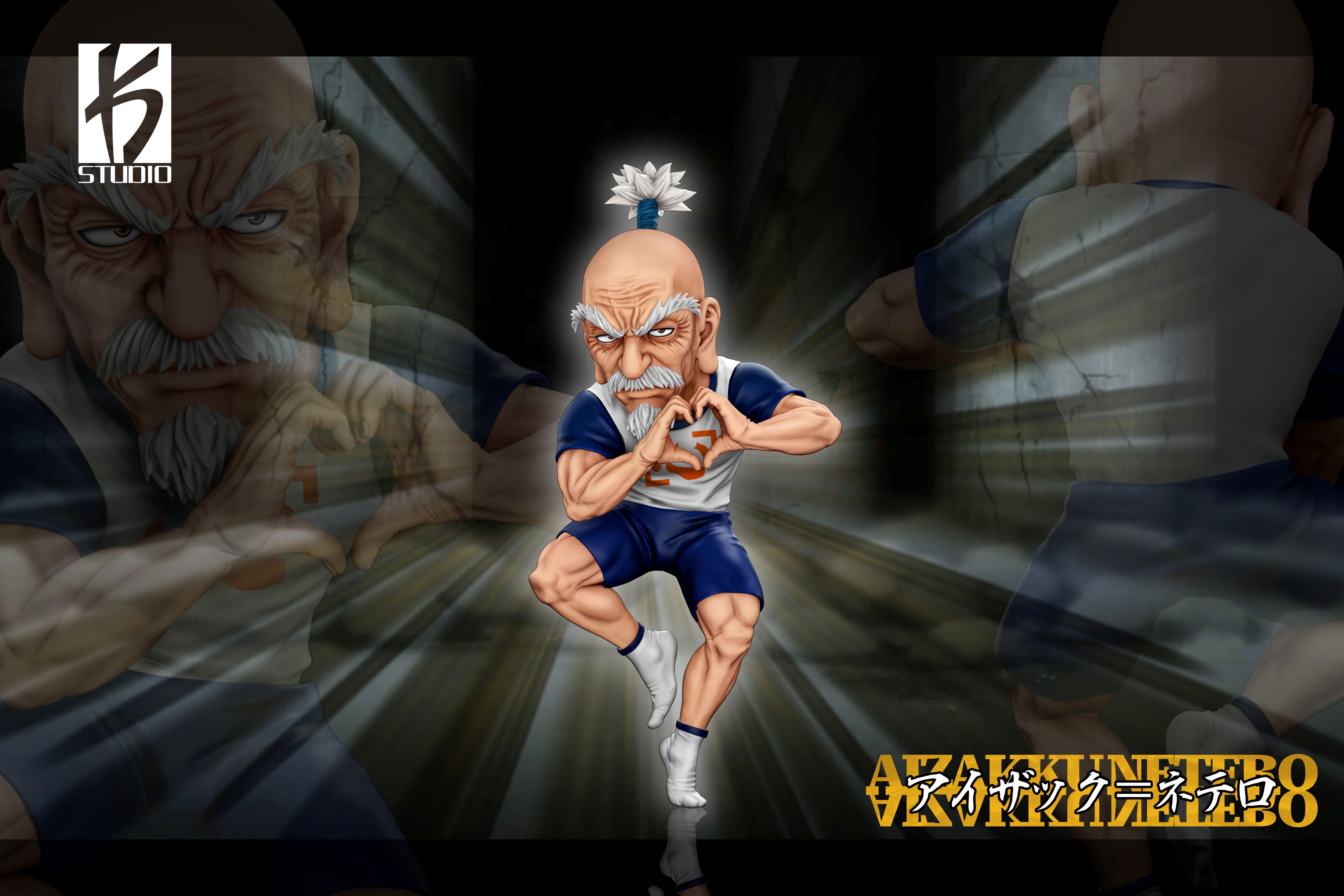 Hunter x Hunter #22 Battle Suit Netero Aizakku Statue (GK) Figure -KS Studio Pre-sale