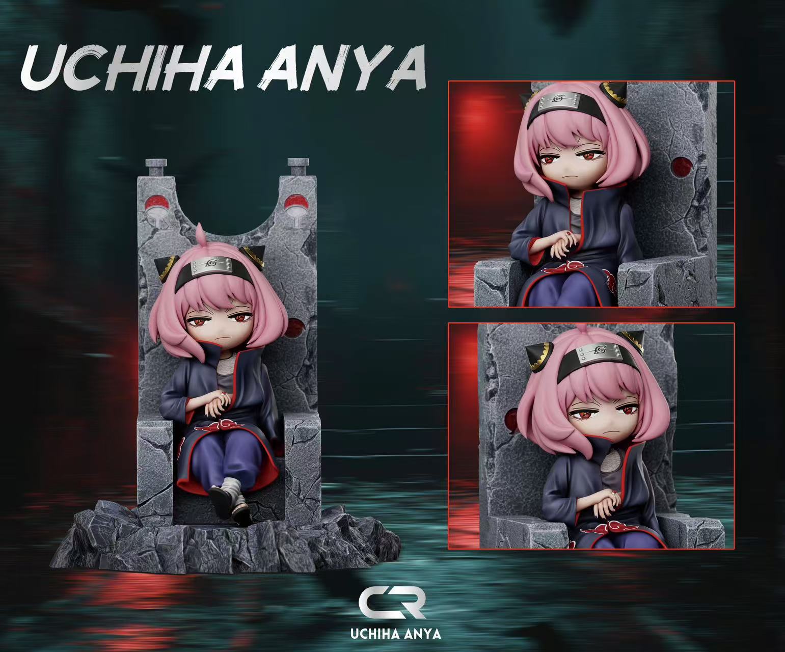Spy x Family Anya cos Uchiha Itachi Statue (GK) Figure -CR Studio Pre-sale