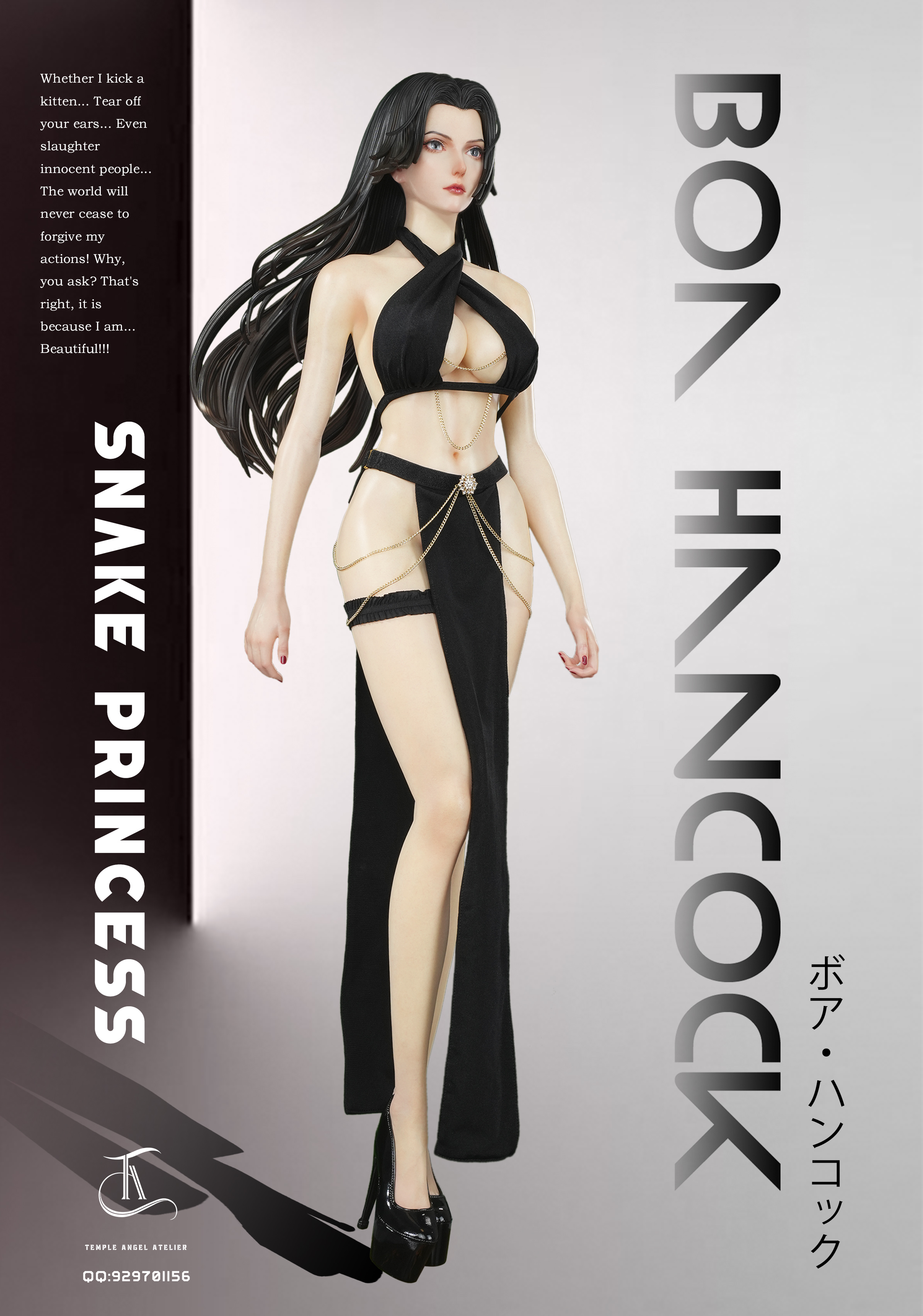 One Piece Boa Hancock Statue(GK)Figure-Temple Angel Atelier Studio Pre-sale