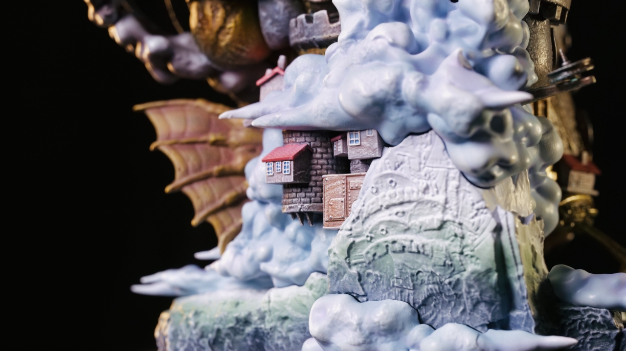 Howl's Moving Castle Hayao Miyazaki Series A Walking Moving Castle Statue (GK) Figure -ZJB Studio Pre-sale-KWII-GK