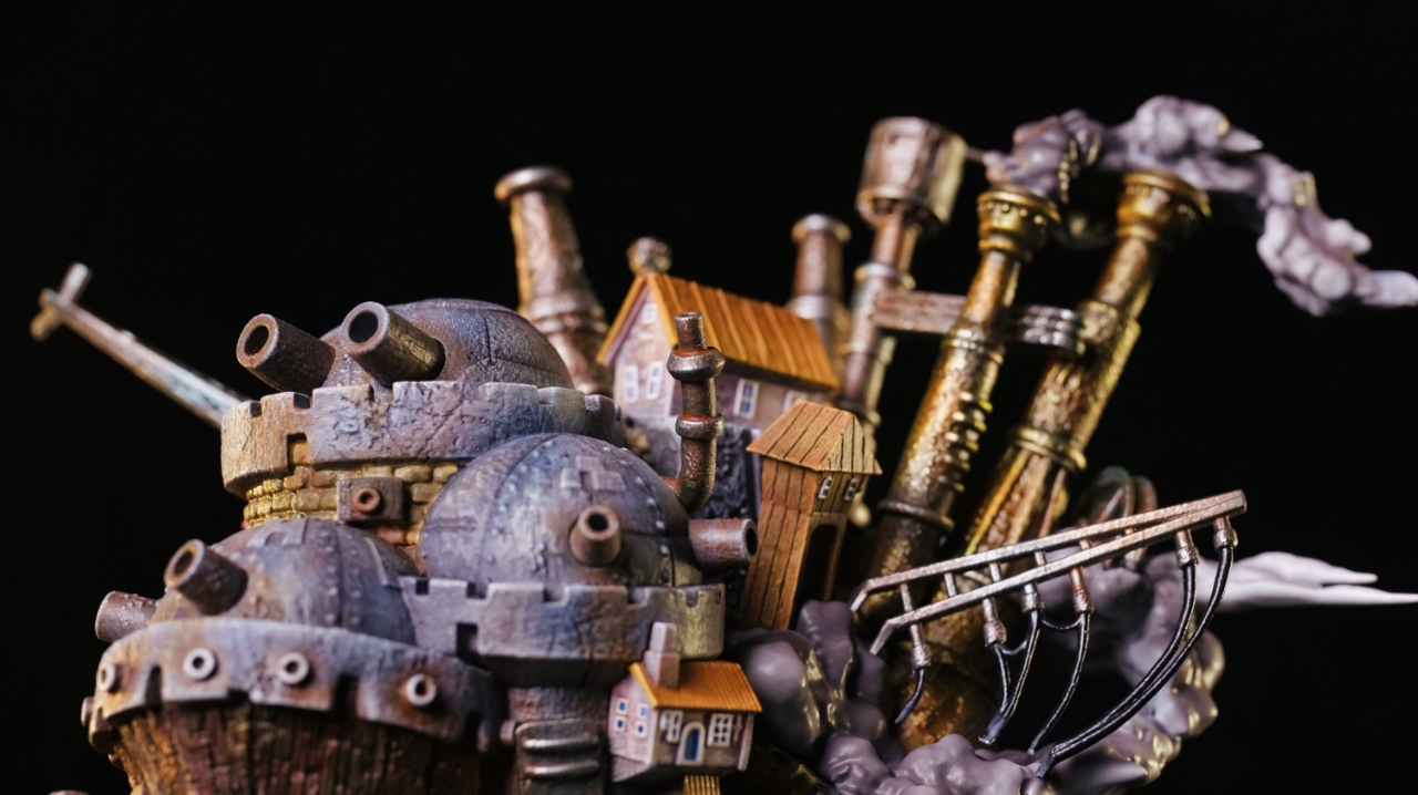 Howl's Moving Castle Hayao Miyazaki Series A Walking Moving Castle Statue (GK) Figure -ZJB Studio Pre-sale-KWII-GK