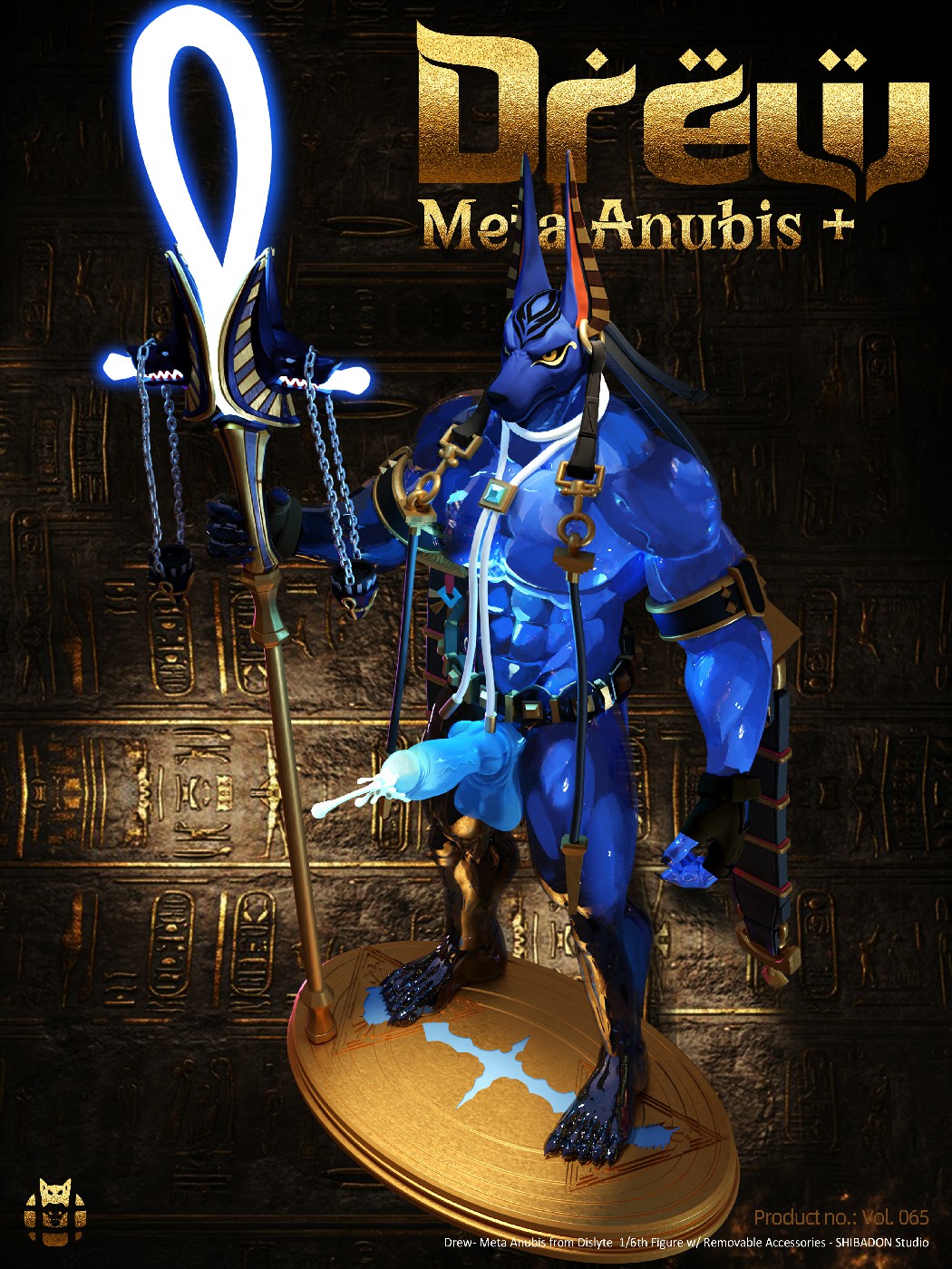 Gods Party SP Drew (Anubis)Statue (GK) Figure-Meta Anubis Studio Pre-sale