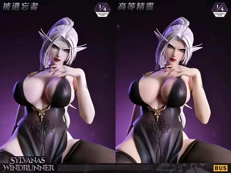 In stock-Sylvanas Windrunner C Version 1/4 Statue(GK)-BUS Studio 