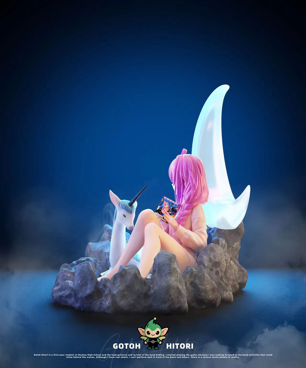 Bocchi the rock Hitori Gotoh under the lonely moon Statue（GK)-Dream Fairy Studio Pre-sale