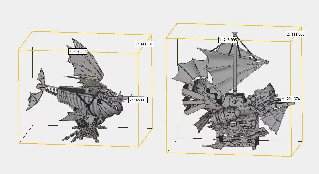 MapleStory Scale World #26 Bat Demon's Ship Statue(GK)-Blue Snail Studio 