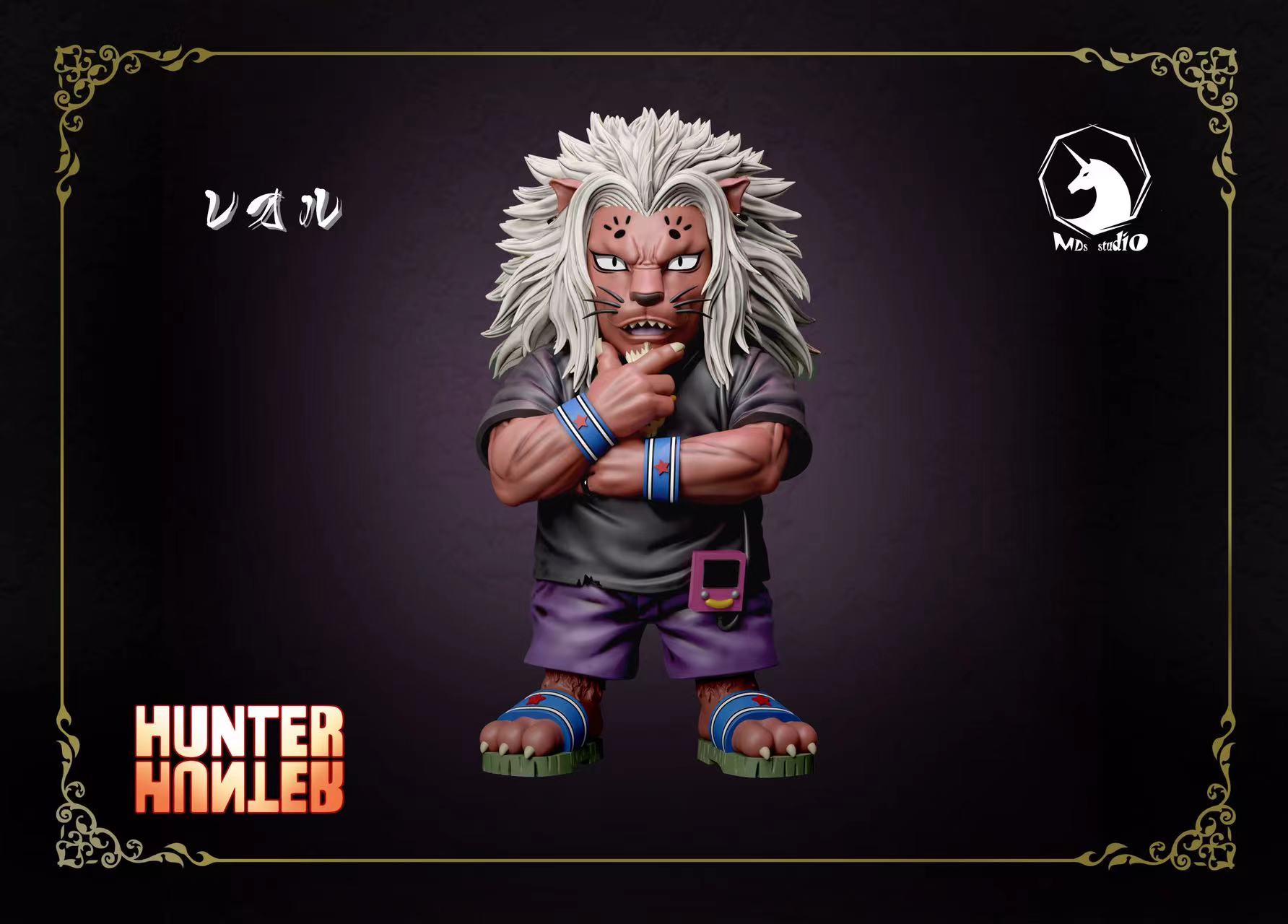 Hunter x Hunter Squadron Leader Leol Statue(GK)-MDS Studio Pre-sale
