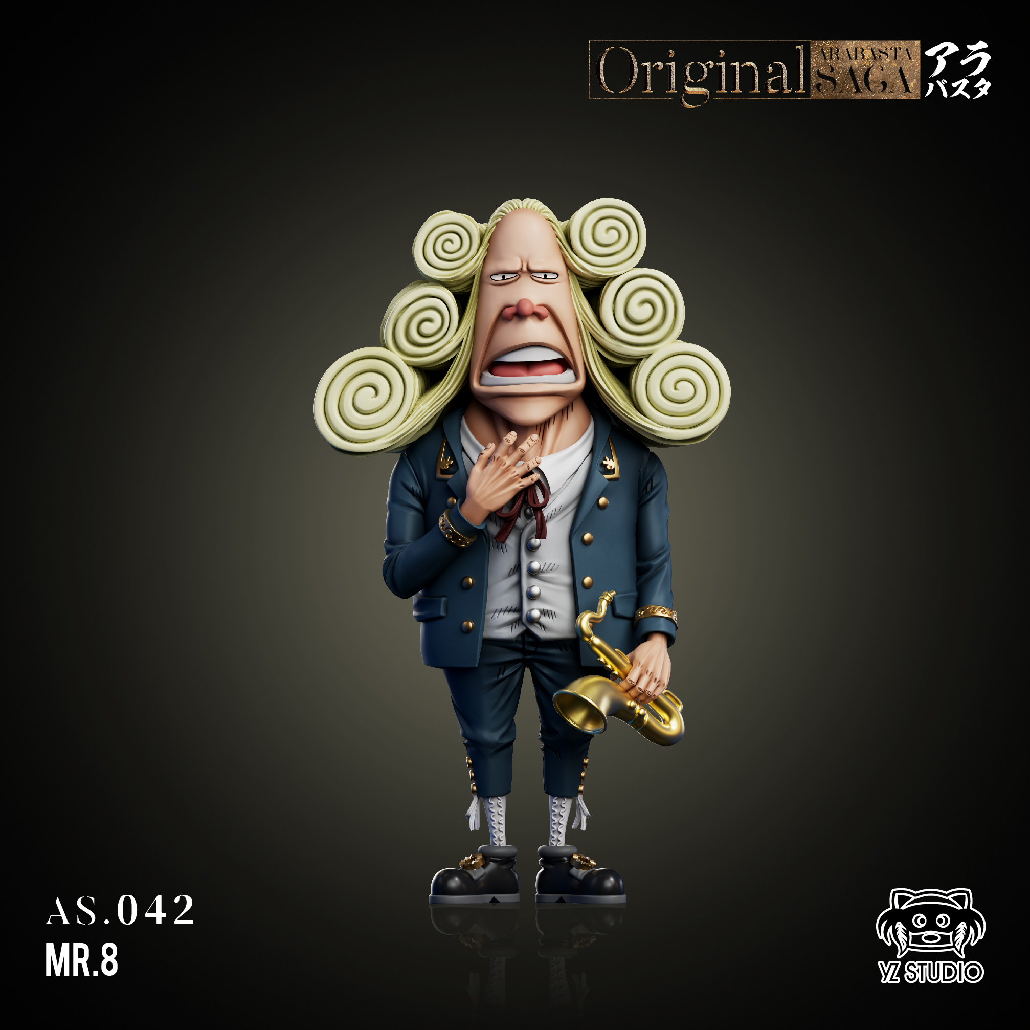 One Piece Arabasta Saga 042 Mr.8 IgaramStatue(GK)-YZ Studio