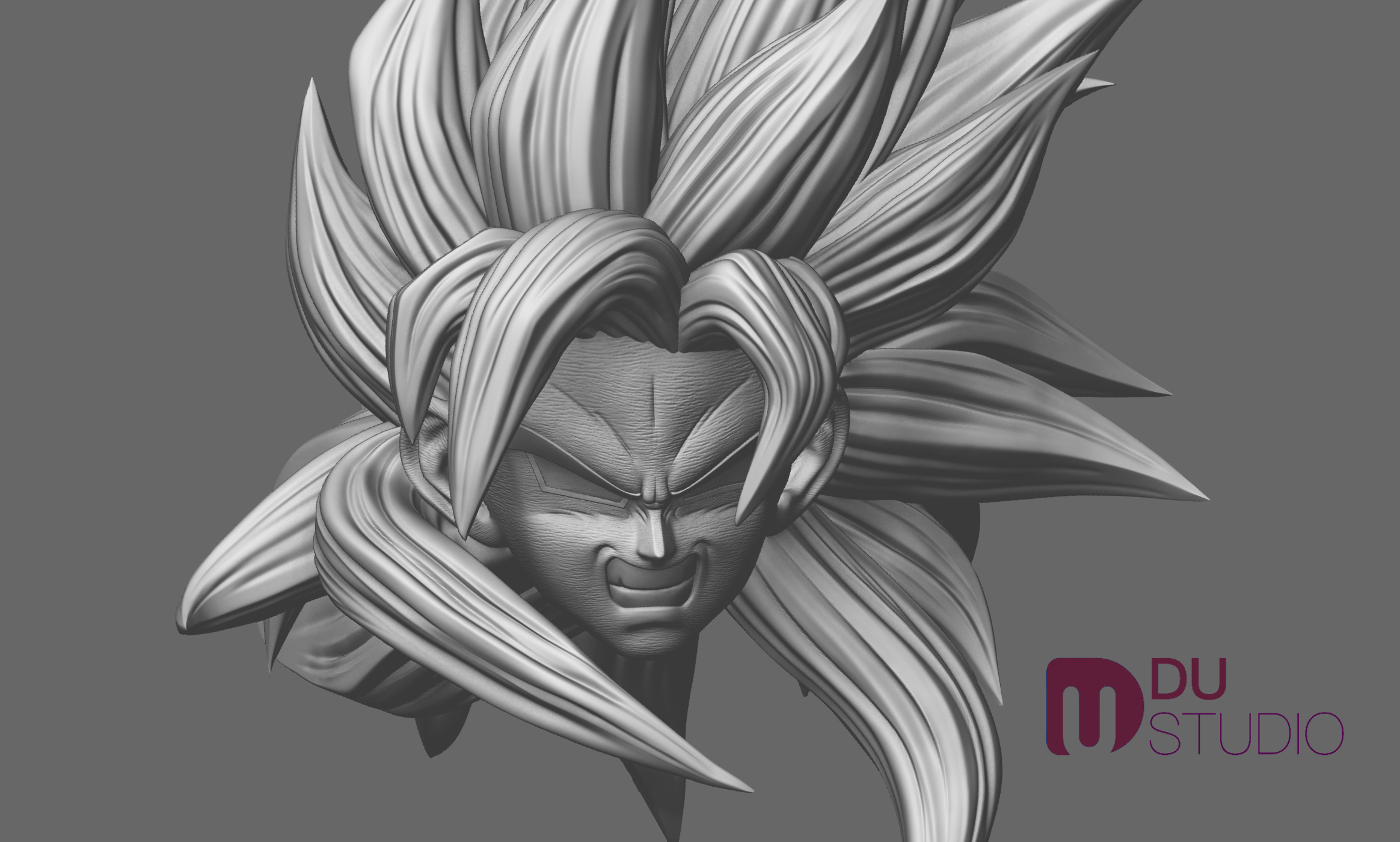 Dragon Ball Super Saiyan 4 Son Goku Statue(GK) -Du Studio