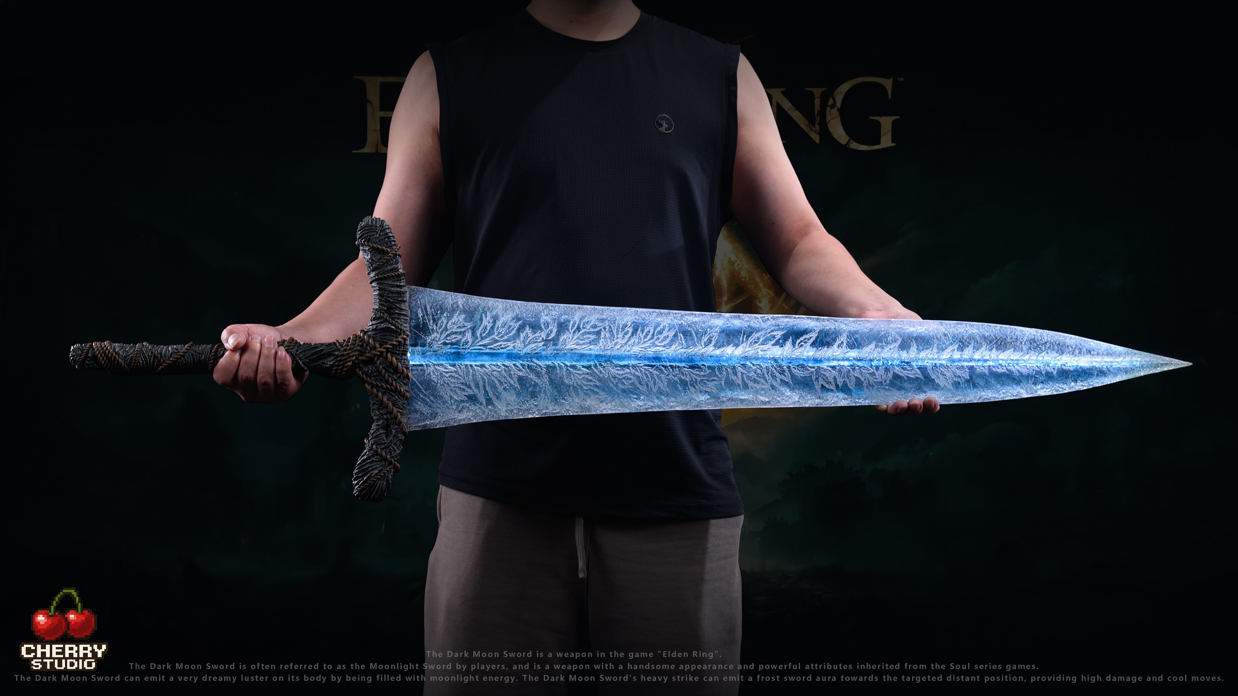 Elden Ring Dark Moon Greatsword Statue(GK)-Cherry Studio 