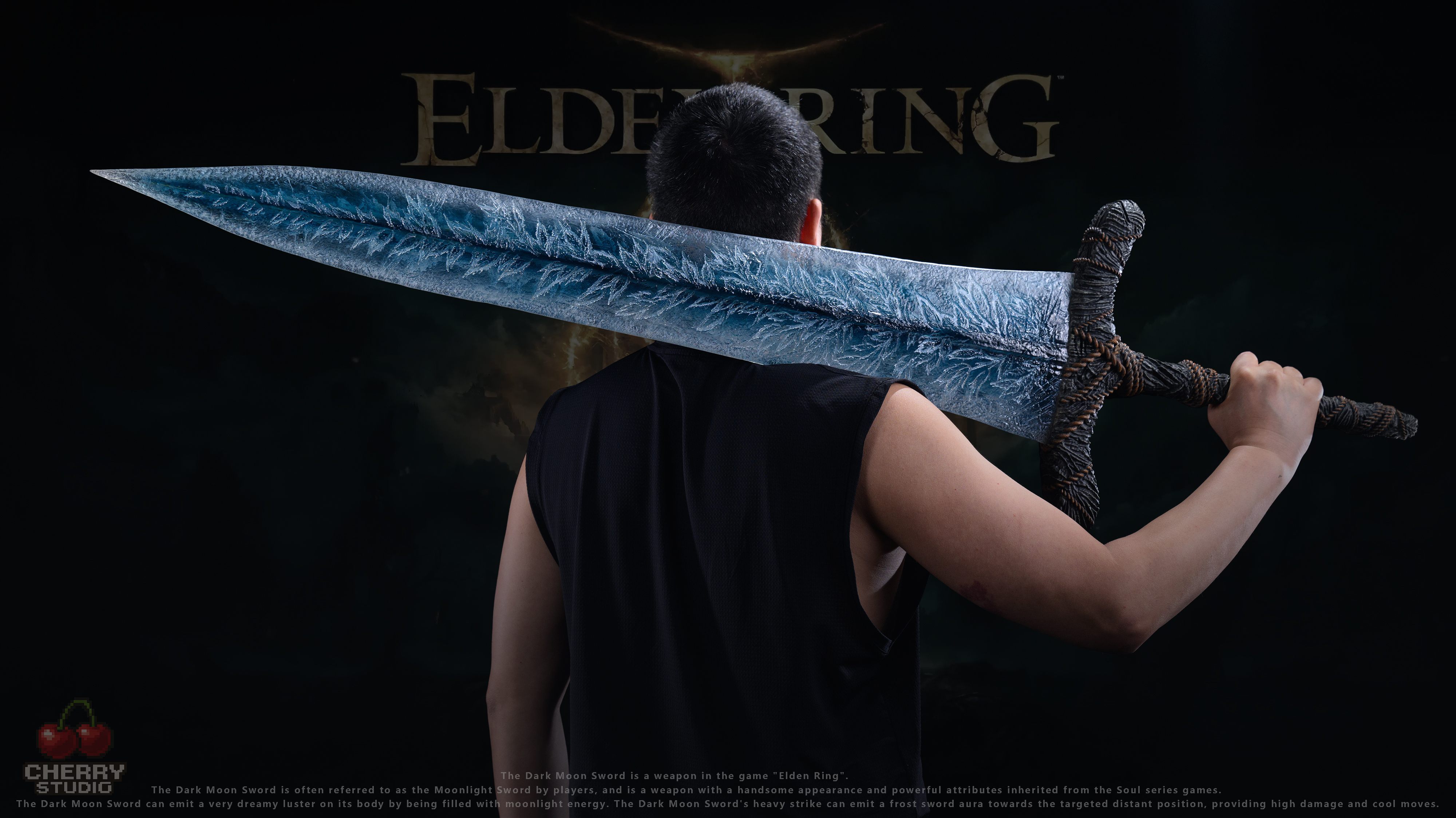 Elden Ring Dark Moon Greatsword Statue(GK)-Cherry Studio 