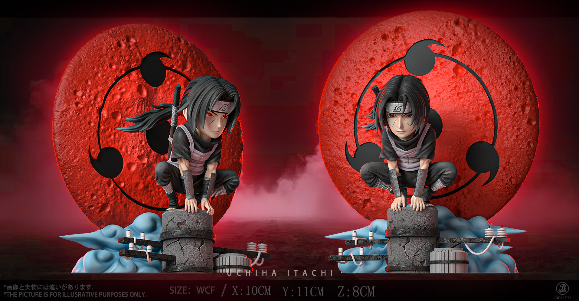 Naruto Anbu Uchiha Itachi WCF Statue(GK)-BBSD Studio