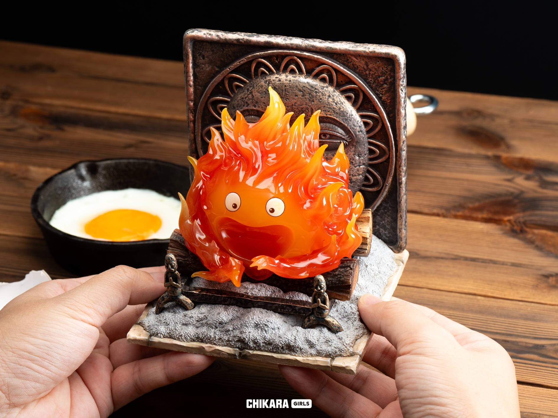 Howl's Moving Castle Calcifer with LED Statue(GK) -CHIKARA Studio