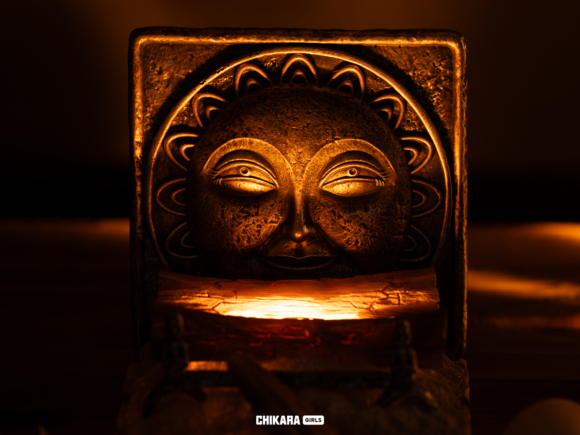 Howl's Moving Castle Calcifer with LED Statue(GK) -CHIKARA Studio