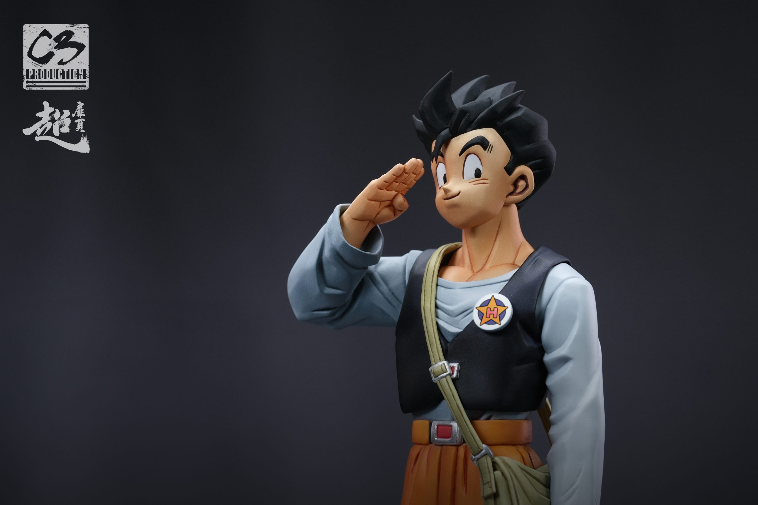 Dragon Ball Color Page Satan City High School Son Gohan Statue(GK)  -C3 Studio