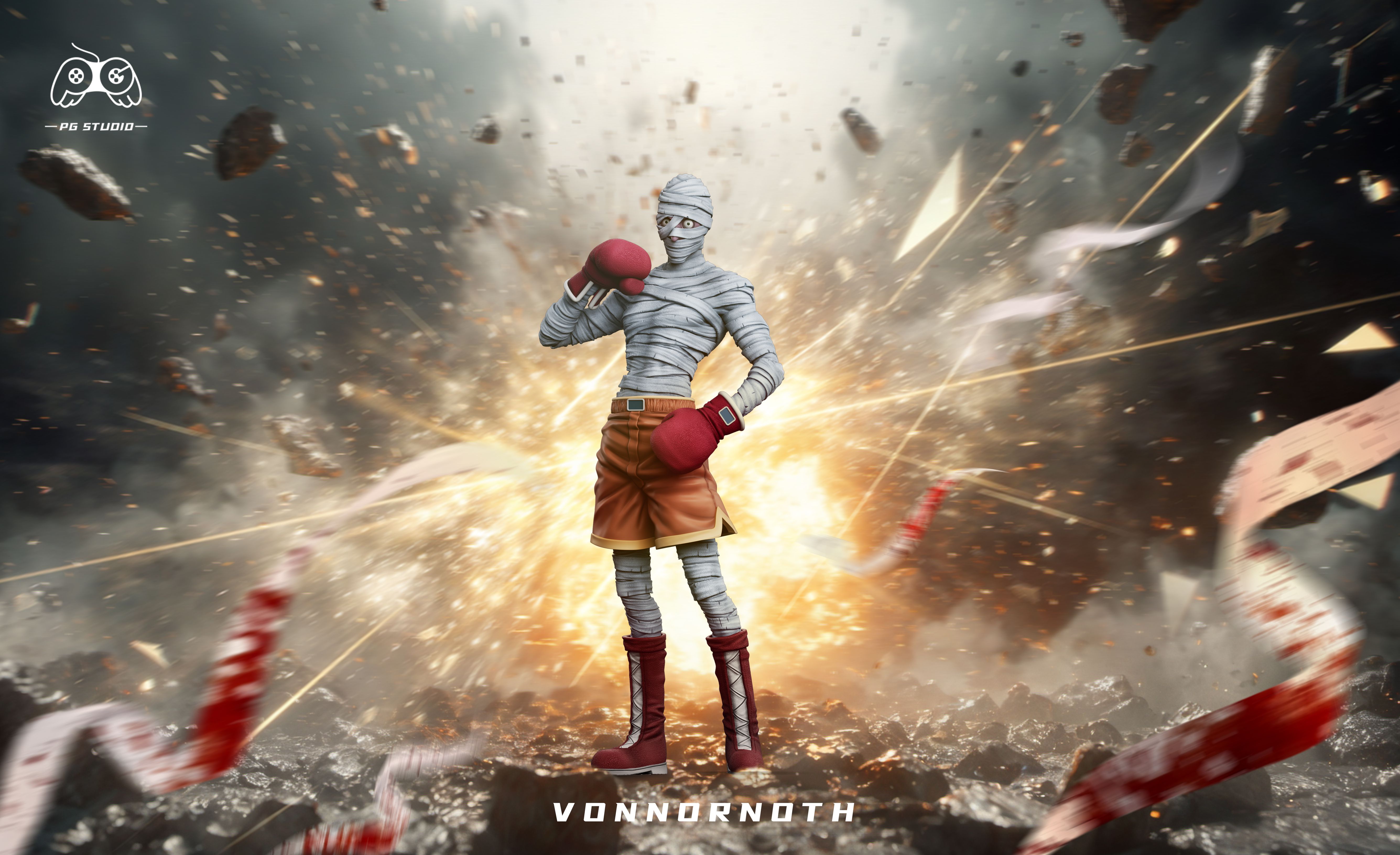 Hunter × Hunter Phantom Troupe #4 Bonolenov & Kortopi 1/6 Statue(GK) -PG Studio