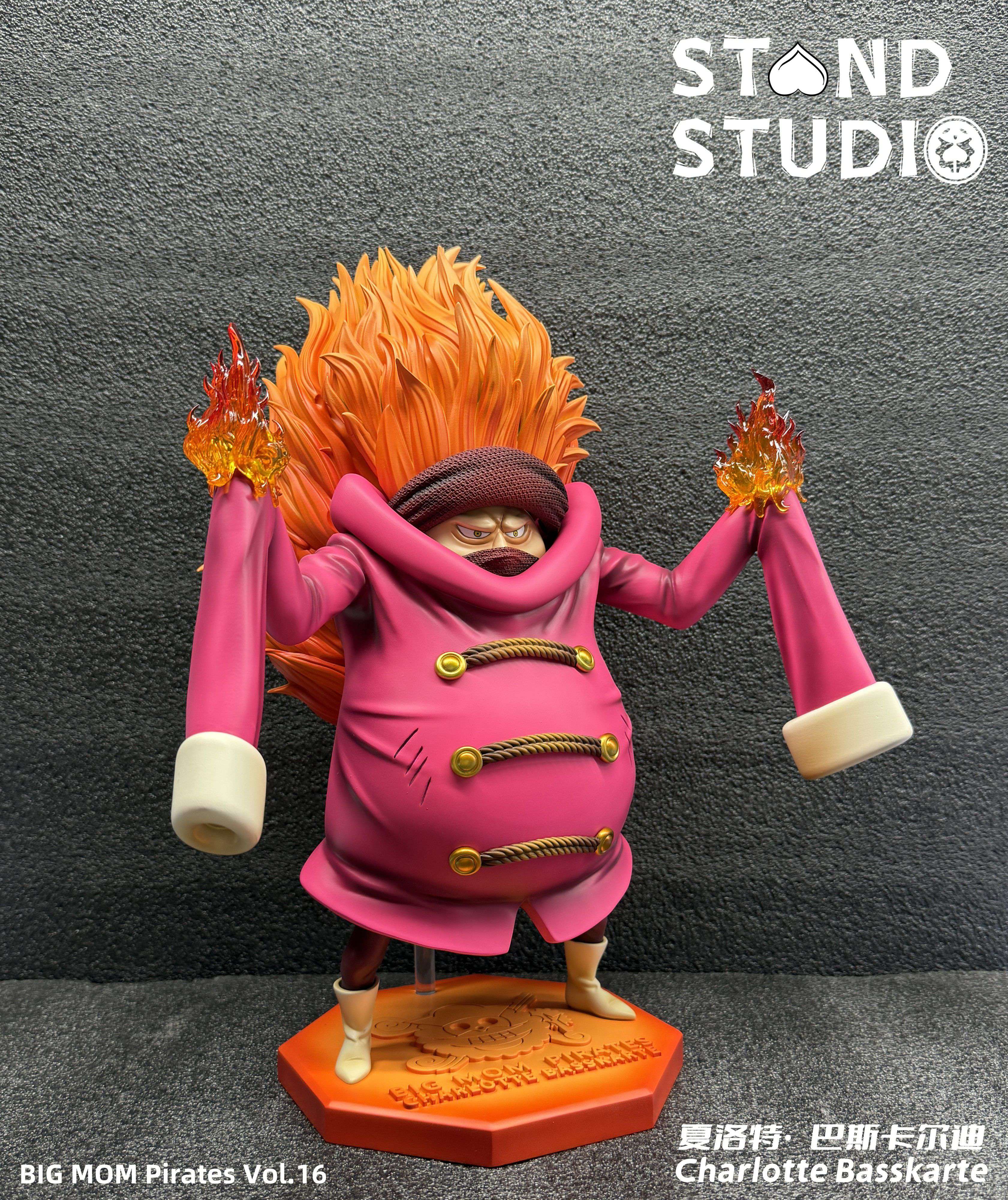 POP One Piece Charlotte Basskarte Statue(GK)  -Stand Studio