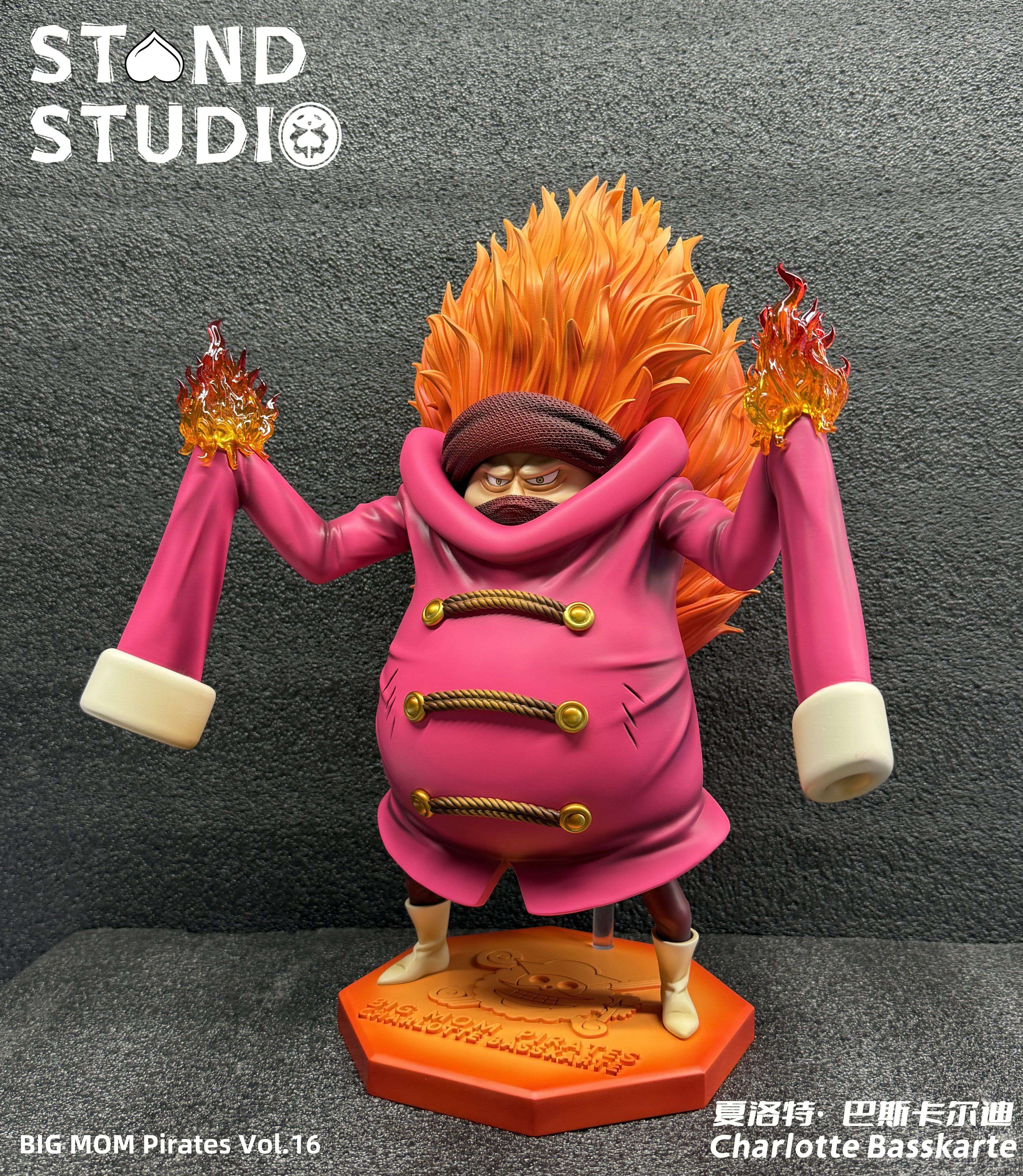 POP One Piece Charlotte Basskarte Statue(GK)  -Stand Studio