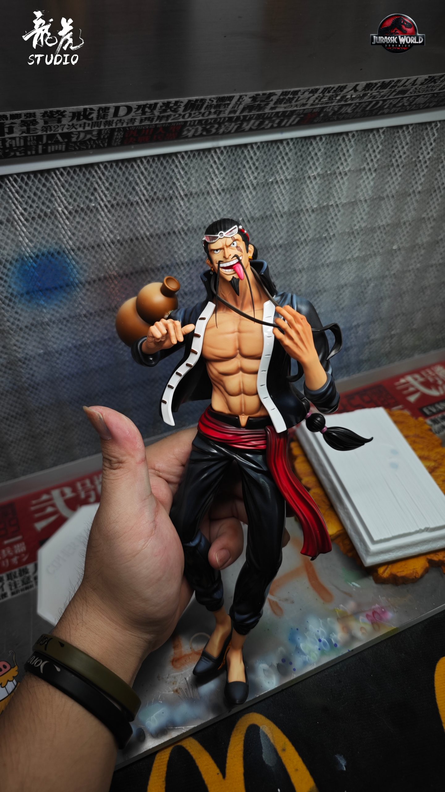 One Piece CP0 CP9 Jabra Statue(GK)-Long Hu Studio 