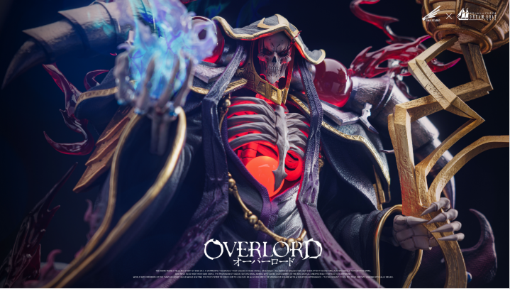 Over Lord Ainz Ooal Gown Statue(GK)- Dream Ship Studio & Time Studio