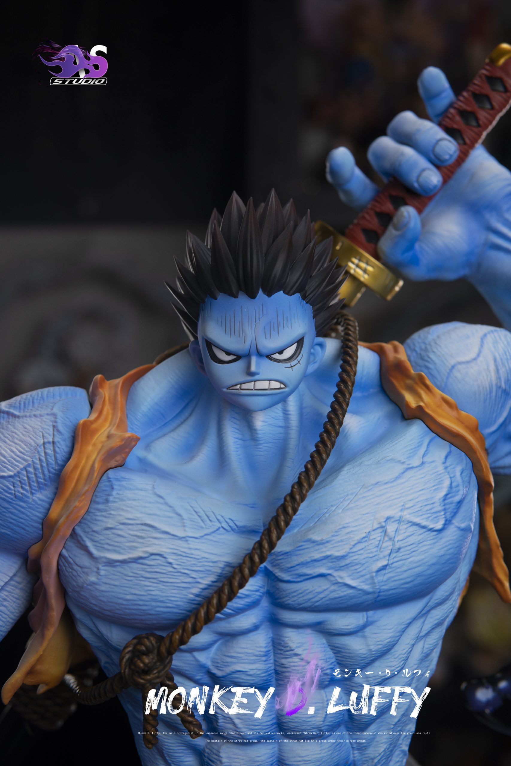 One Piece Nightmare Monkey D. Luffy Statue(GK)-As Studio