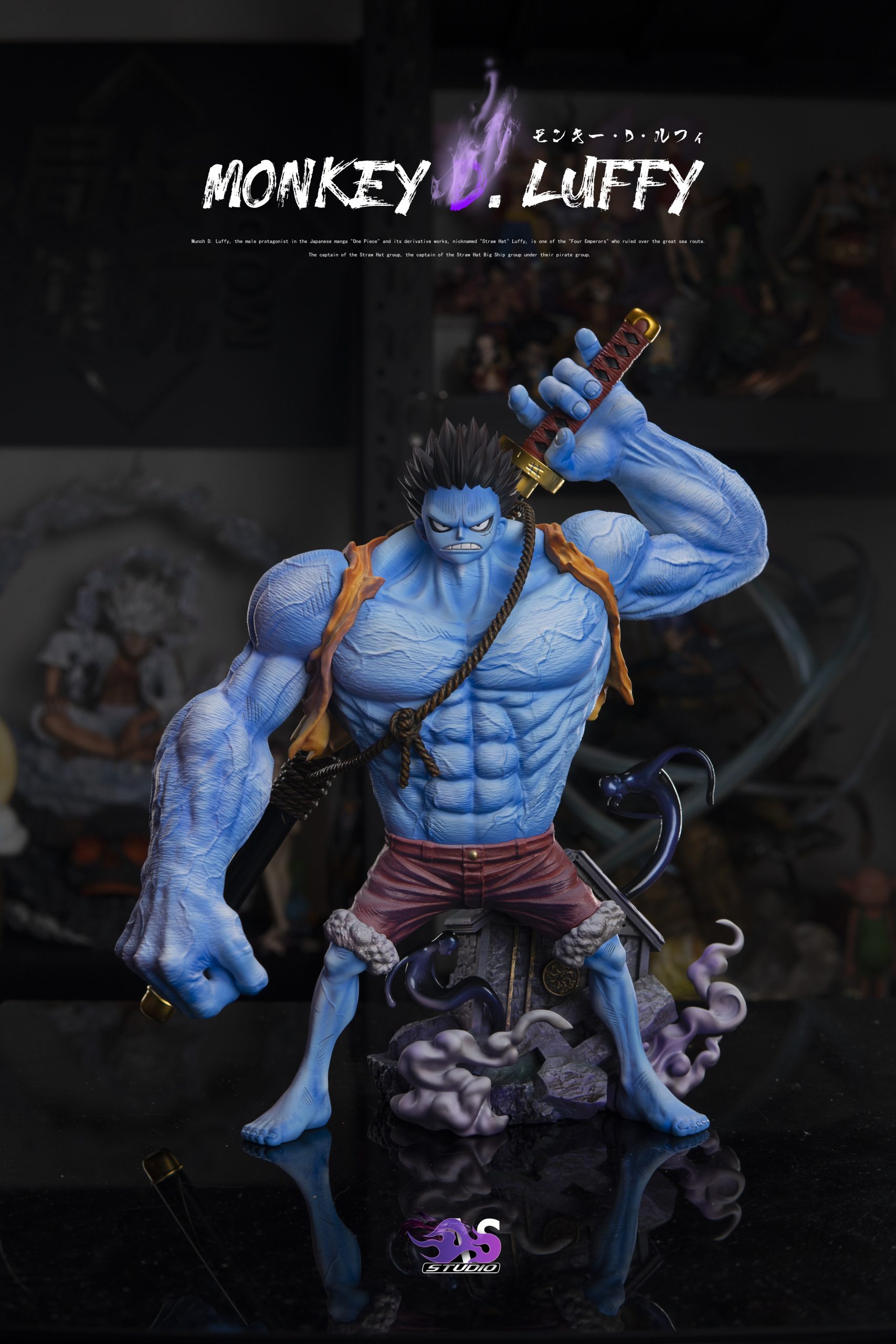 One Piece Nightmare Monkey D. Luffy Statue(GK)-As Studio