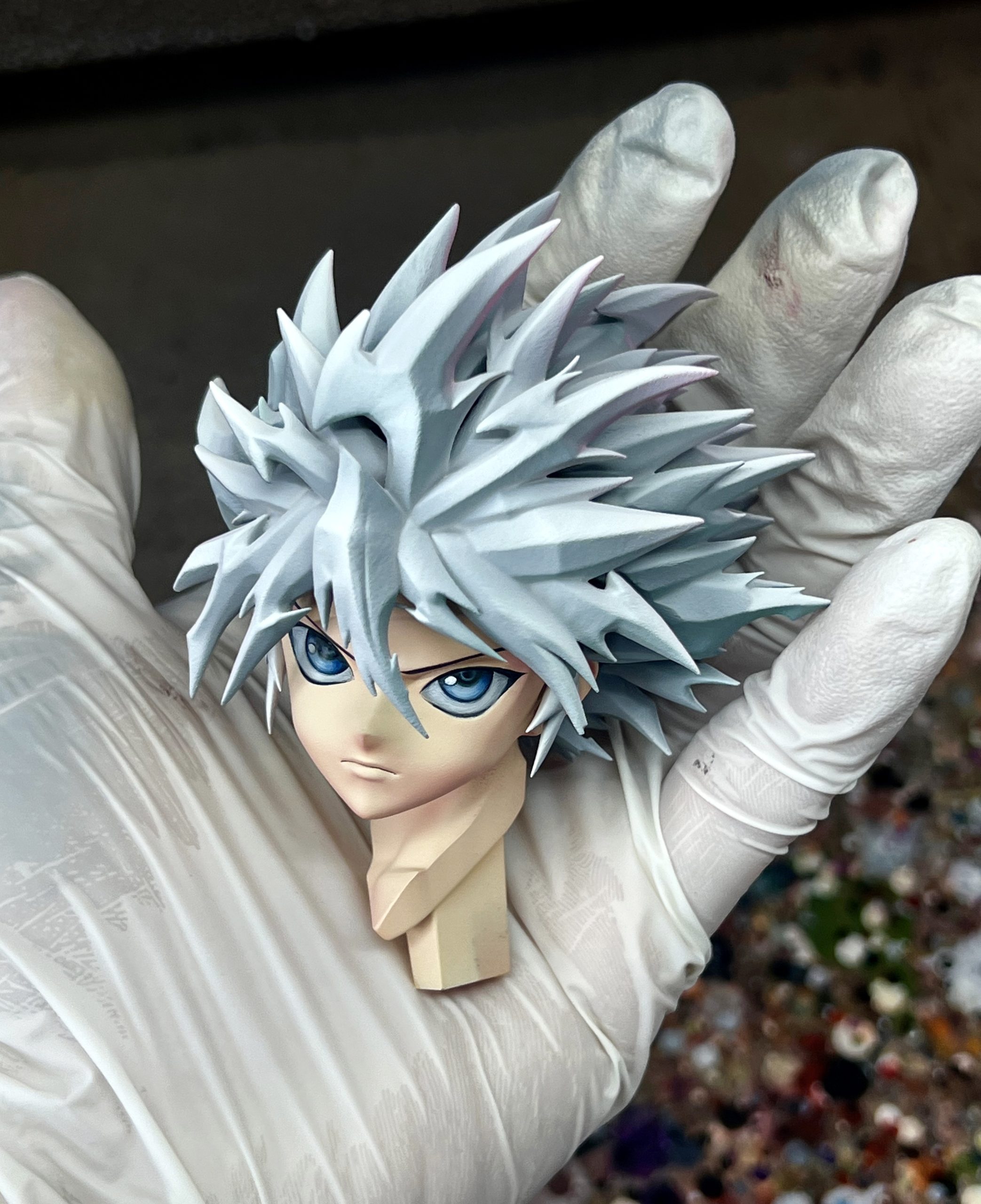 HUNTER × HUNTER Killua Zoldyck & Gon Freecss Statue(GK) -Aftershock Studio & Fibonacci Studio