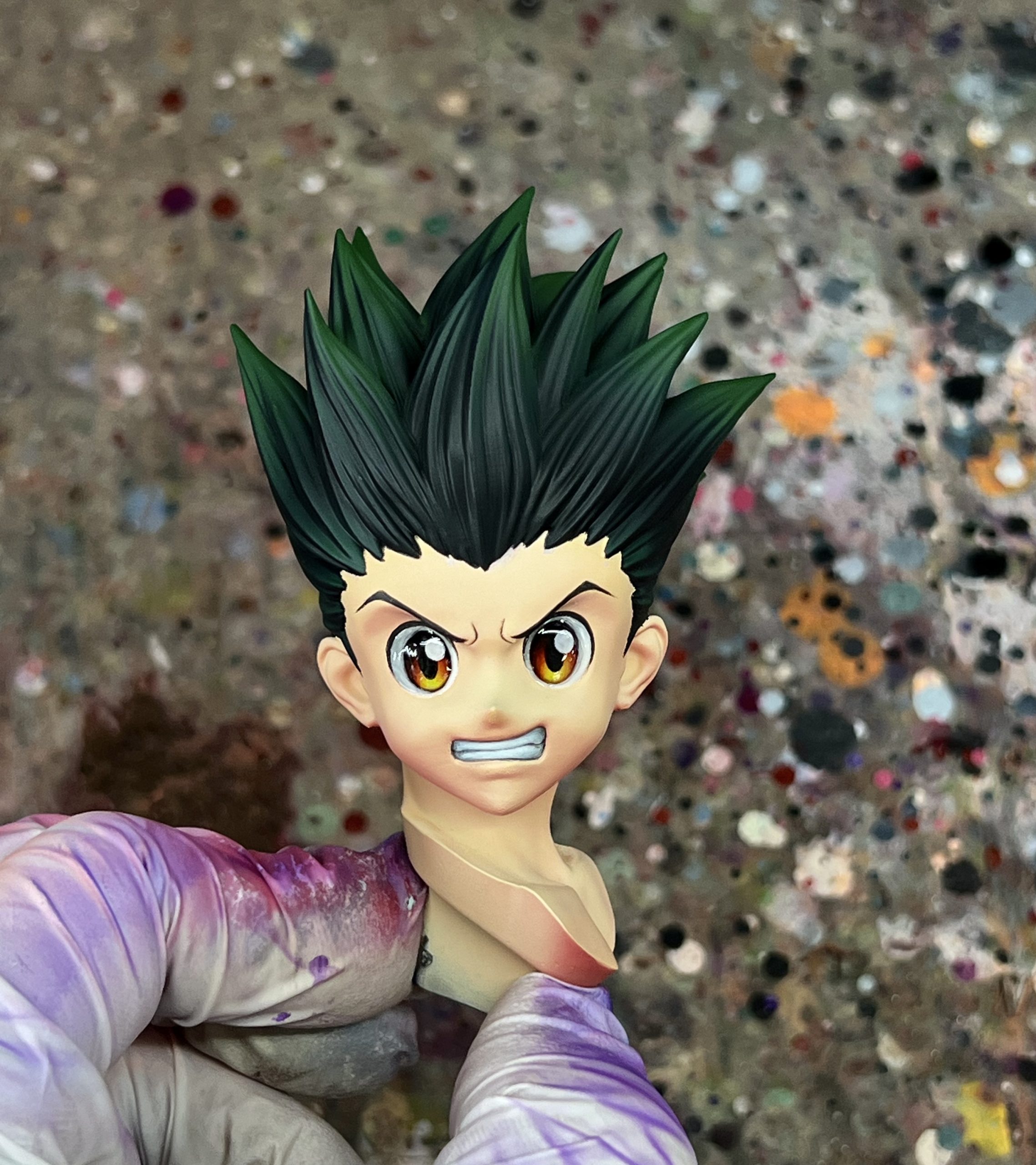 HUNTER × HUNTER Killua Zoldyck & Gon Freecss Statue(GK) -Aftershock Studio & Fibonacci Studio