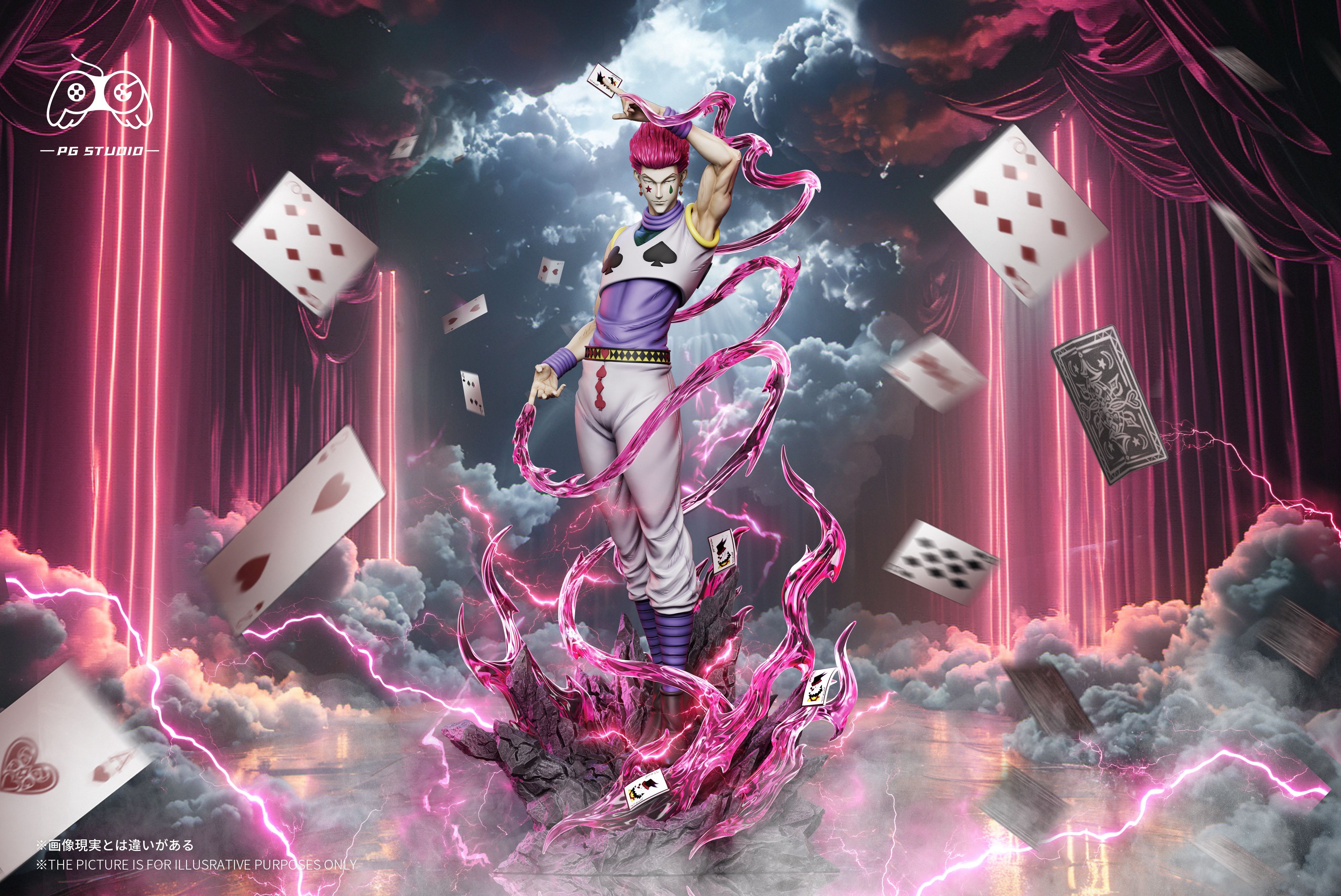 Hunter x Hunter Series #3 Hisoka(Licensed) Statue(GK)-PG Studio  