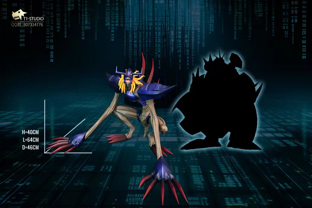 Digimon Digimon Adventure Diaboromon Statue(GK)-T1 Studio