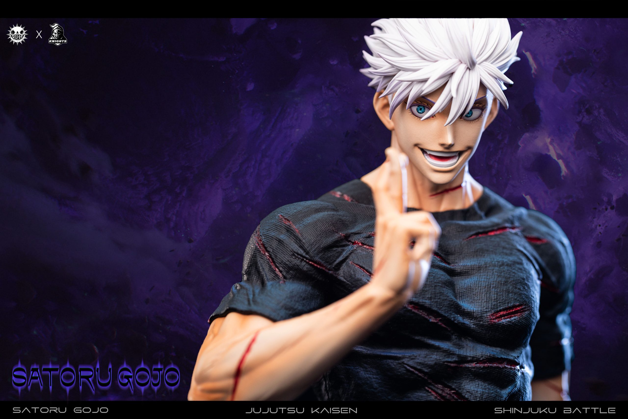 Jujutsu Kaisen S01 Gojo Satoru, the Battle of the Demon Realm Shinjuku Statue(GK)-ZanyJoke Studio & Temple Studio -KWII-GK