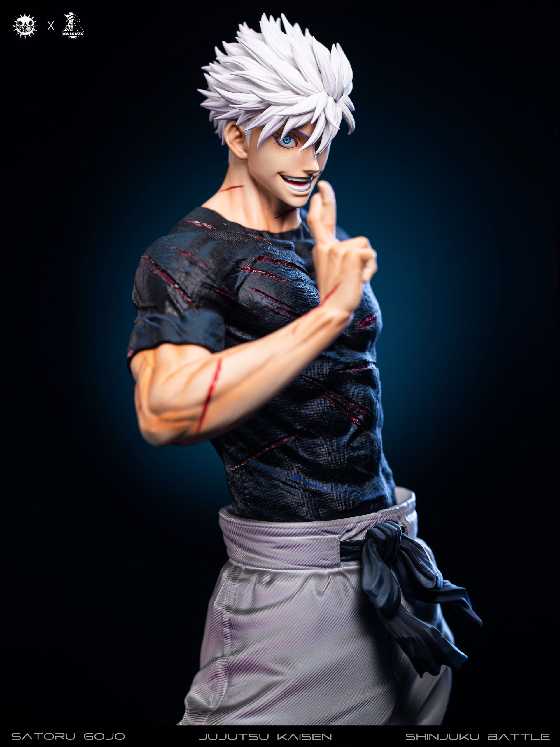 Jujutsu Kaisen S01 Gojo Satoru, the Battle of the Demon Realm Shinjuku Statue(GK)-ZanyJoke Studio & Temple Studio -KWII-GK