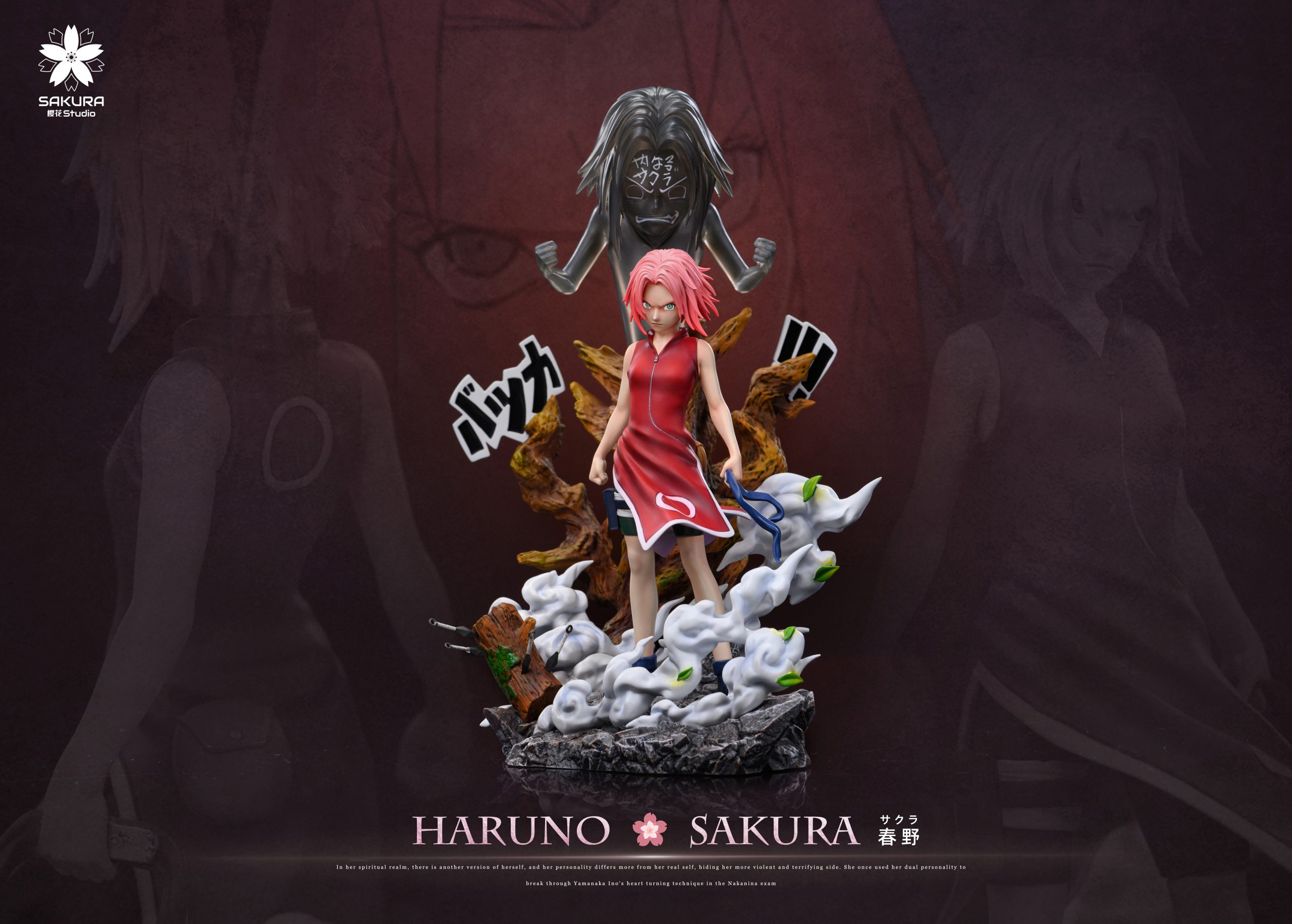 Naruto Light Statue Resonance Series 12th Series Haruno Sakura Statue(GK)-SAKURA Studio