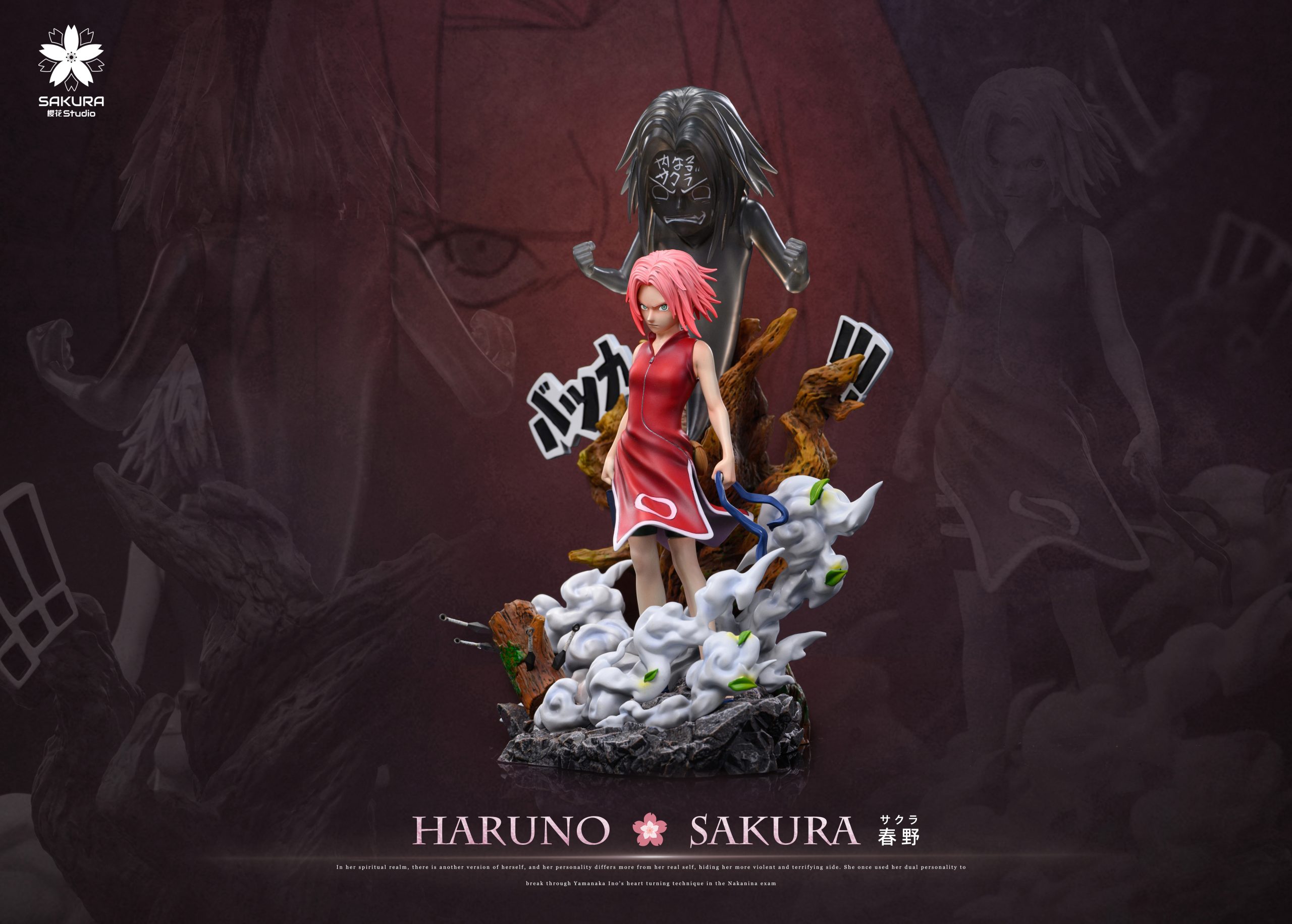 Naruto Light Statue Resonance Series 12th Series Haruno Sakura Statue(GK)-SAKURA Studio