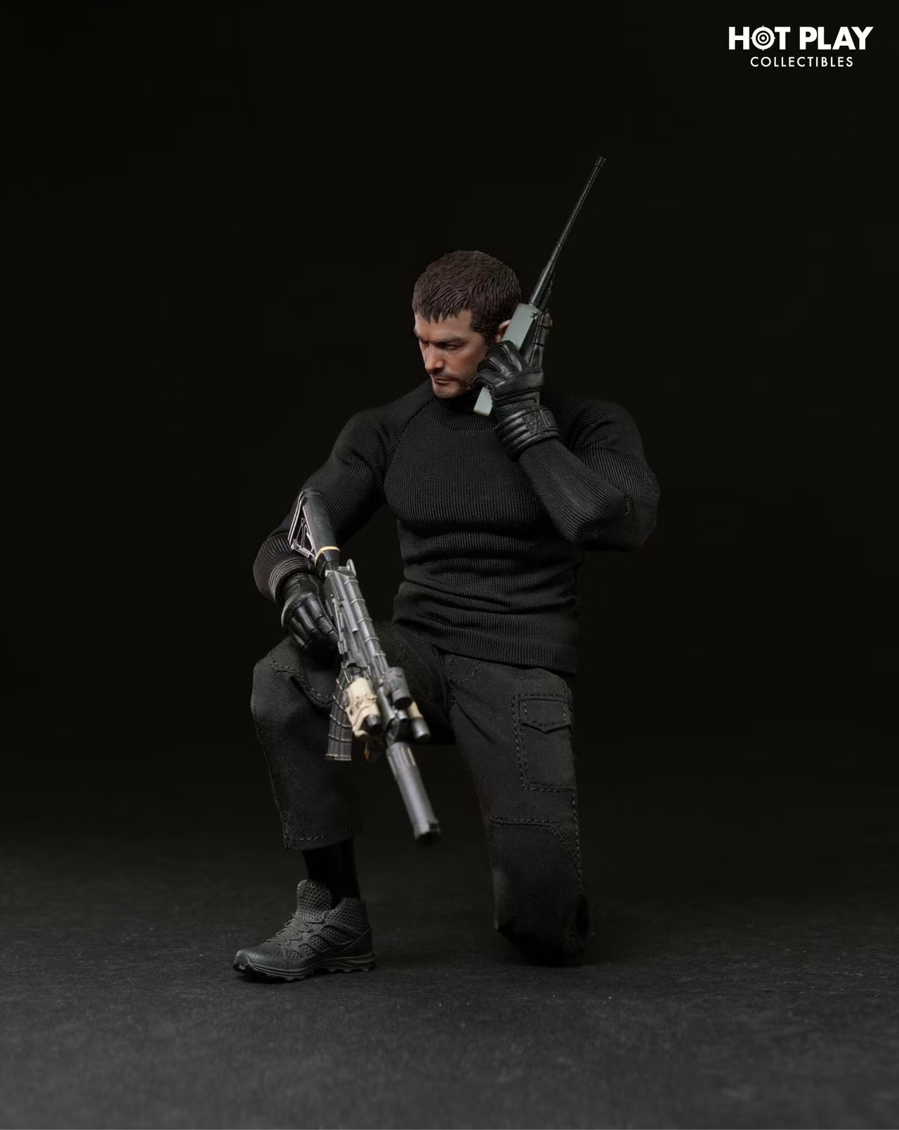 Captain Wolf Hunter HP001 (Deluxe Ver.) Action Figure  1/12 Statue(GK)-Hot Play