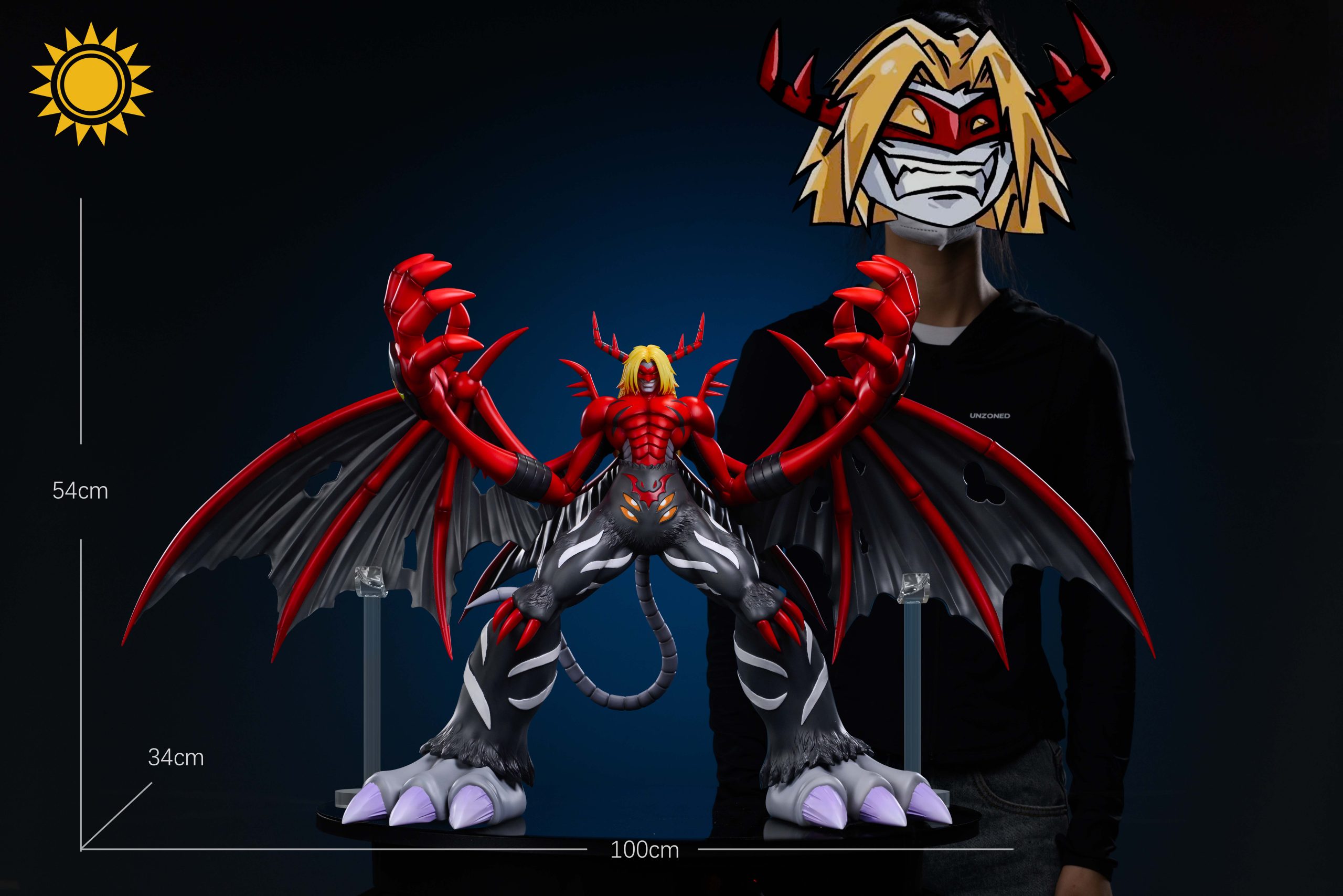 Digimon Venom Vamdemon Statue(GK)-Sun Toys Studio