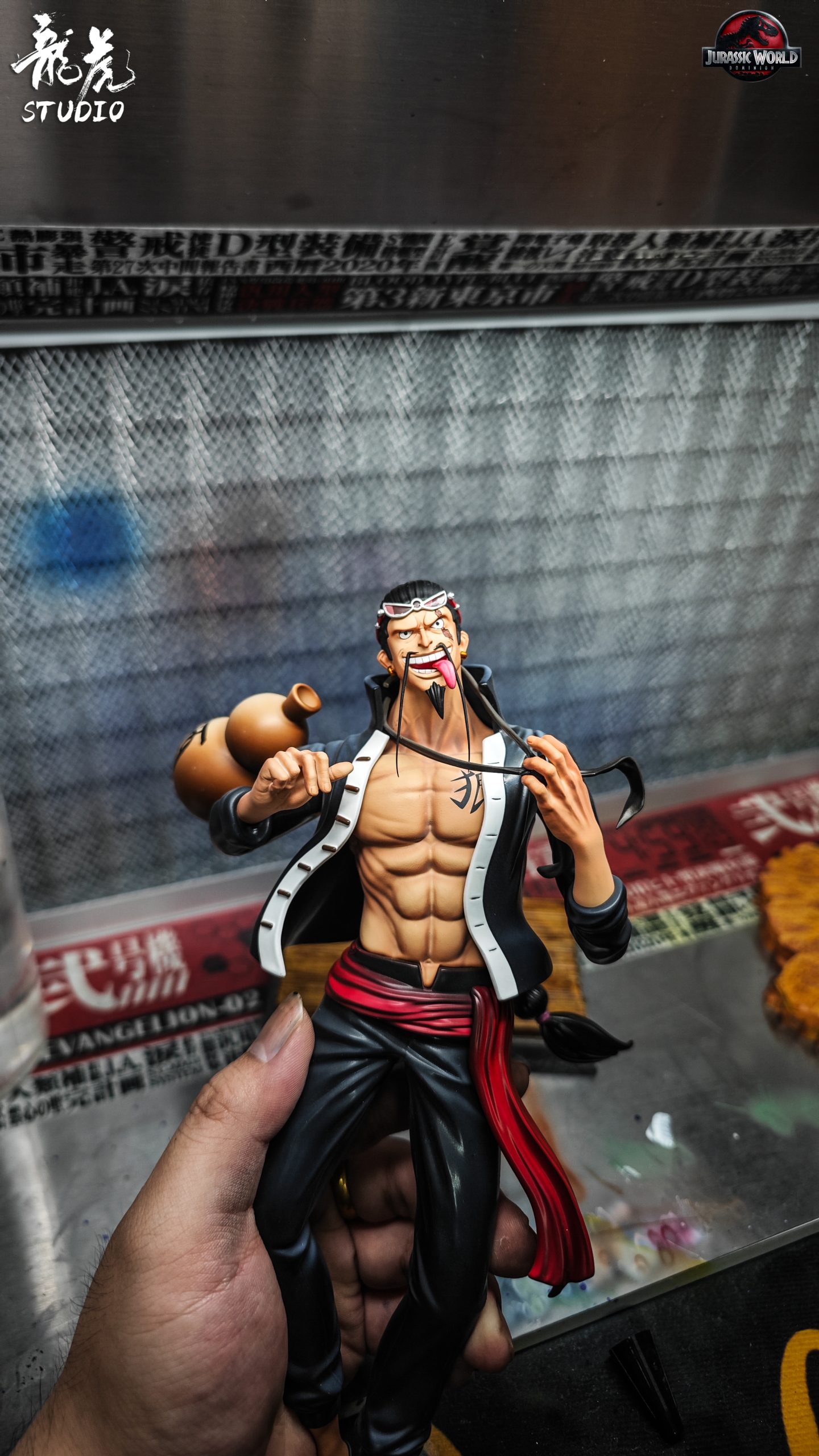 One Piece CP0 CP9 Jabra Statue(GK)-Long Hu Studio 