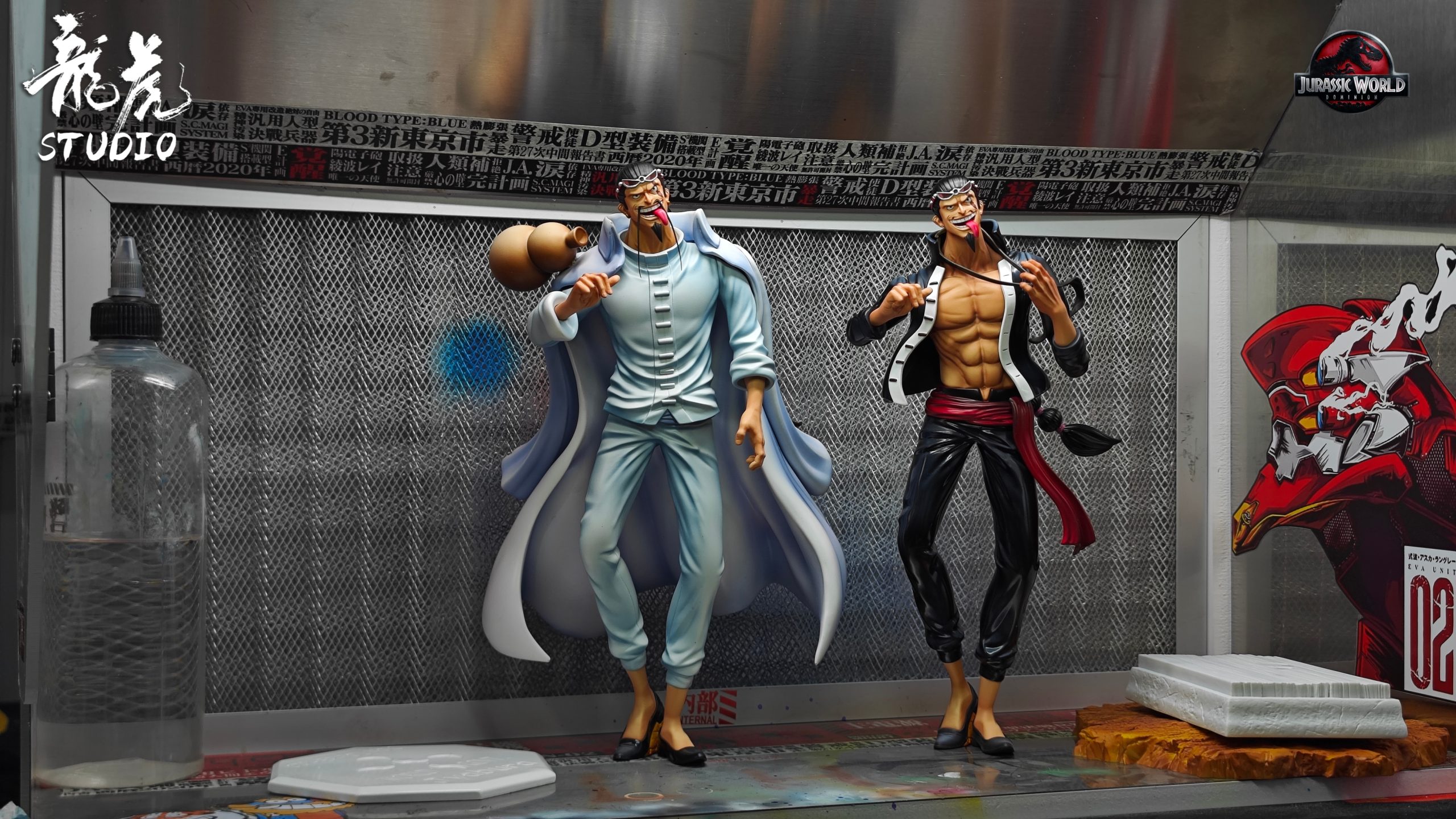 One Piece CP0 CP9 Jabra Statue(GK)-Long Hu Studio 