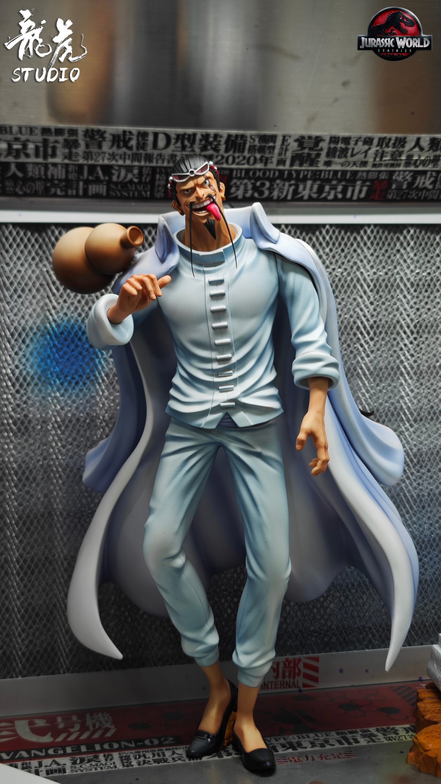 One Piece CP0 CP9 Jabra Statue(GK)-Long Hu Studio 
