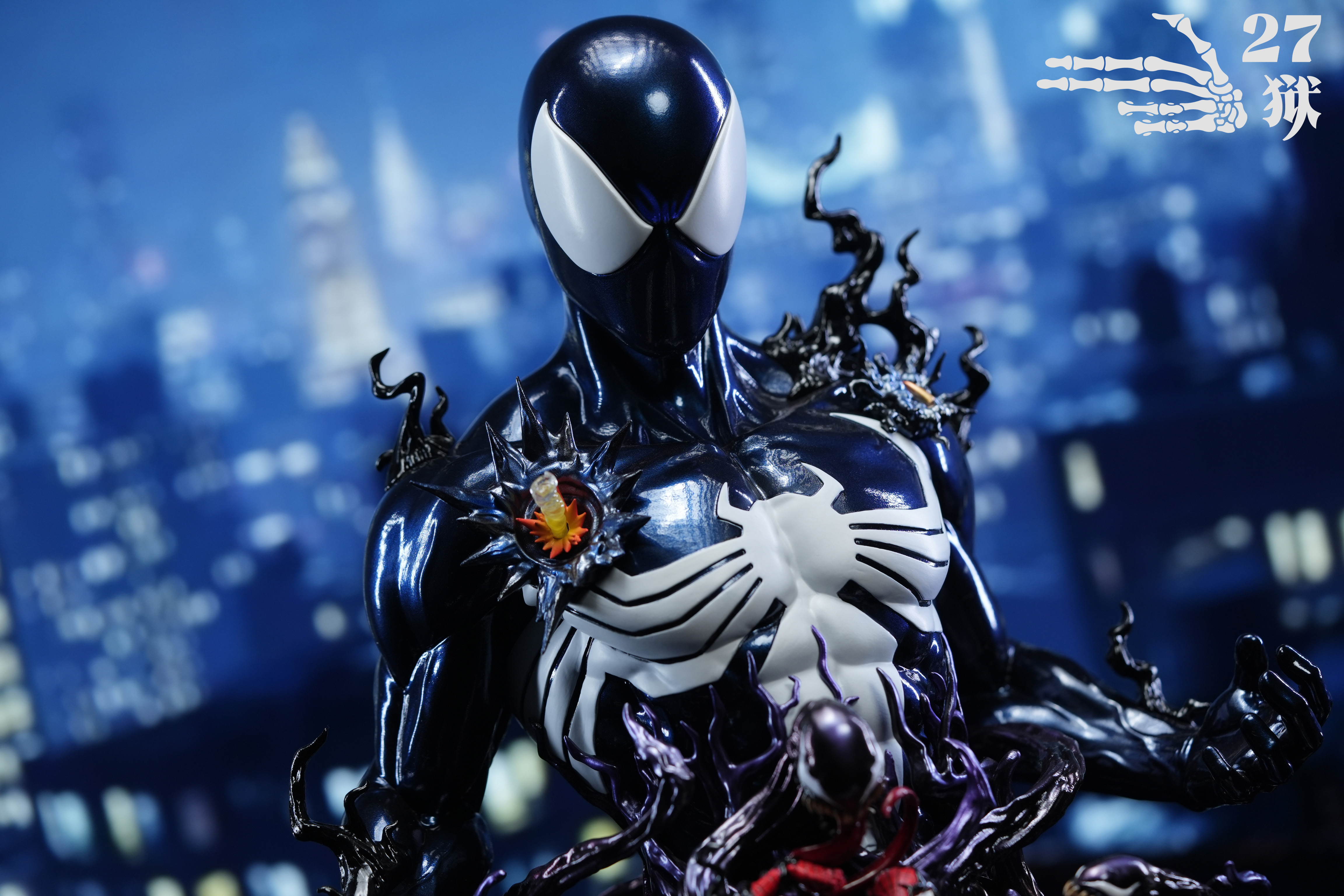 Marvel Spider-Man Bust Series #2 Symbiosis Statue(GK) -27abyss Studio