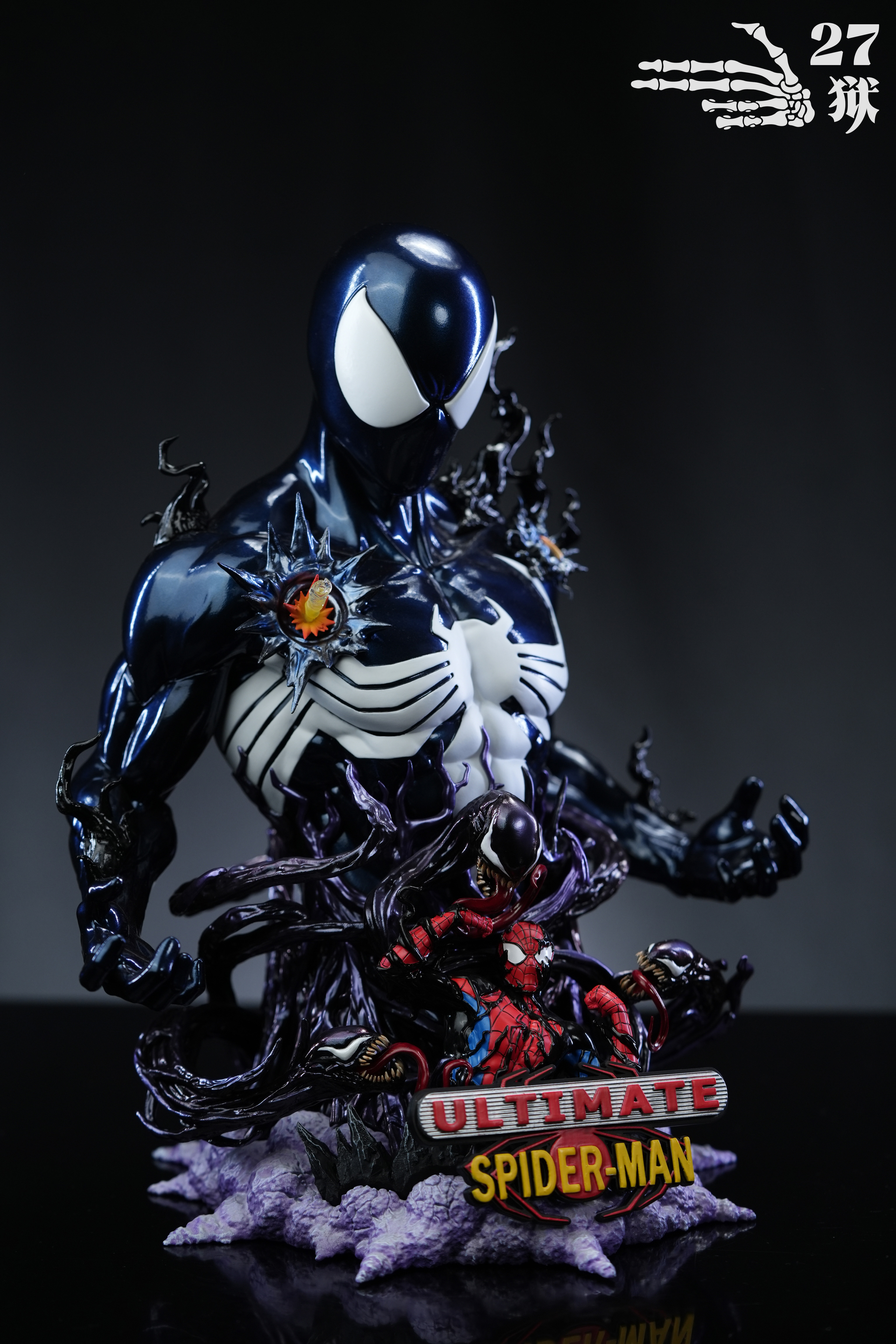 Marvel Spider-Man Bust Series #2 Symbiosis Statue(GK) -27abyss Studio
