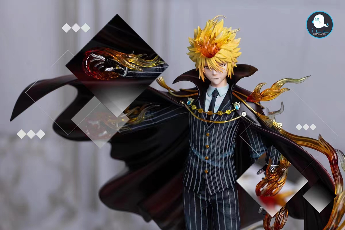Katekyo Hitman Reborn The Vongola Arc Primo of the Vongola I Tsunayoshi Sawada Statue (GK) -ILLegal Factory Studio-KWII-GK