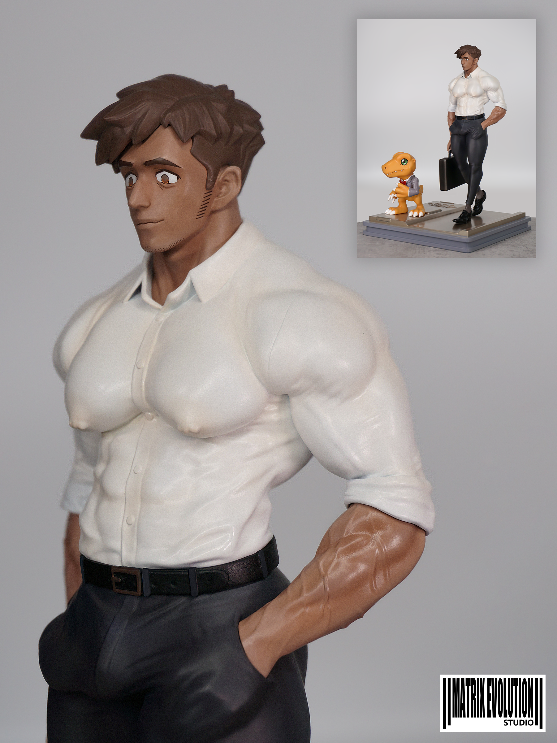  Digimon 30th Taichi Statue(GK)(Adult 18+) -Matrix Evolution Studio 