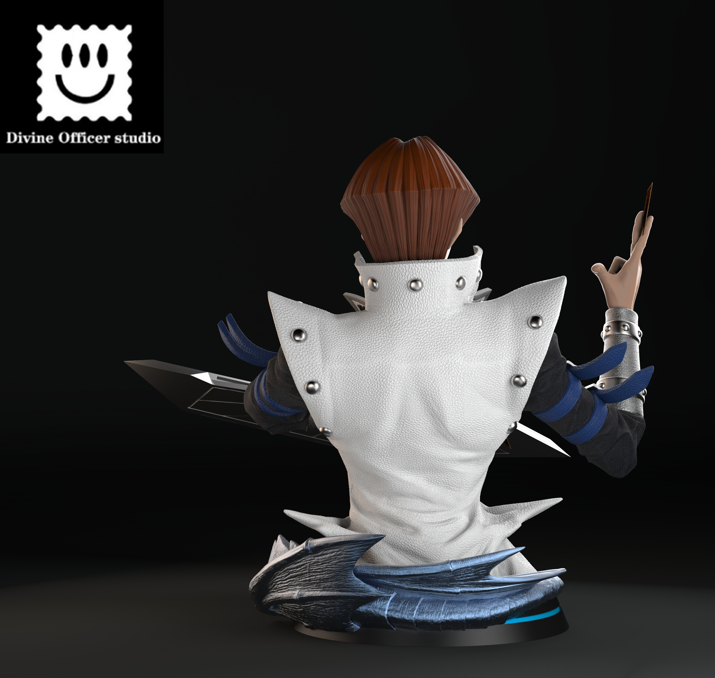 Yu-Gi-Oh Bust Series #1 Seto Kaiba Statue(GK) -Divine Officer Studio 