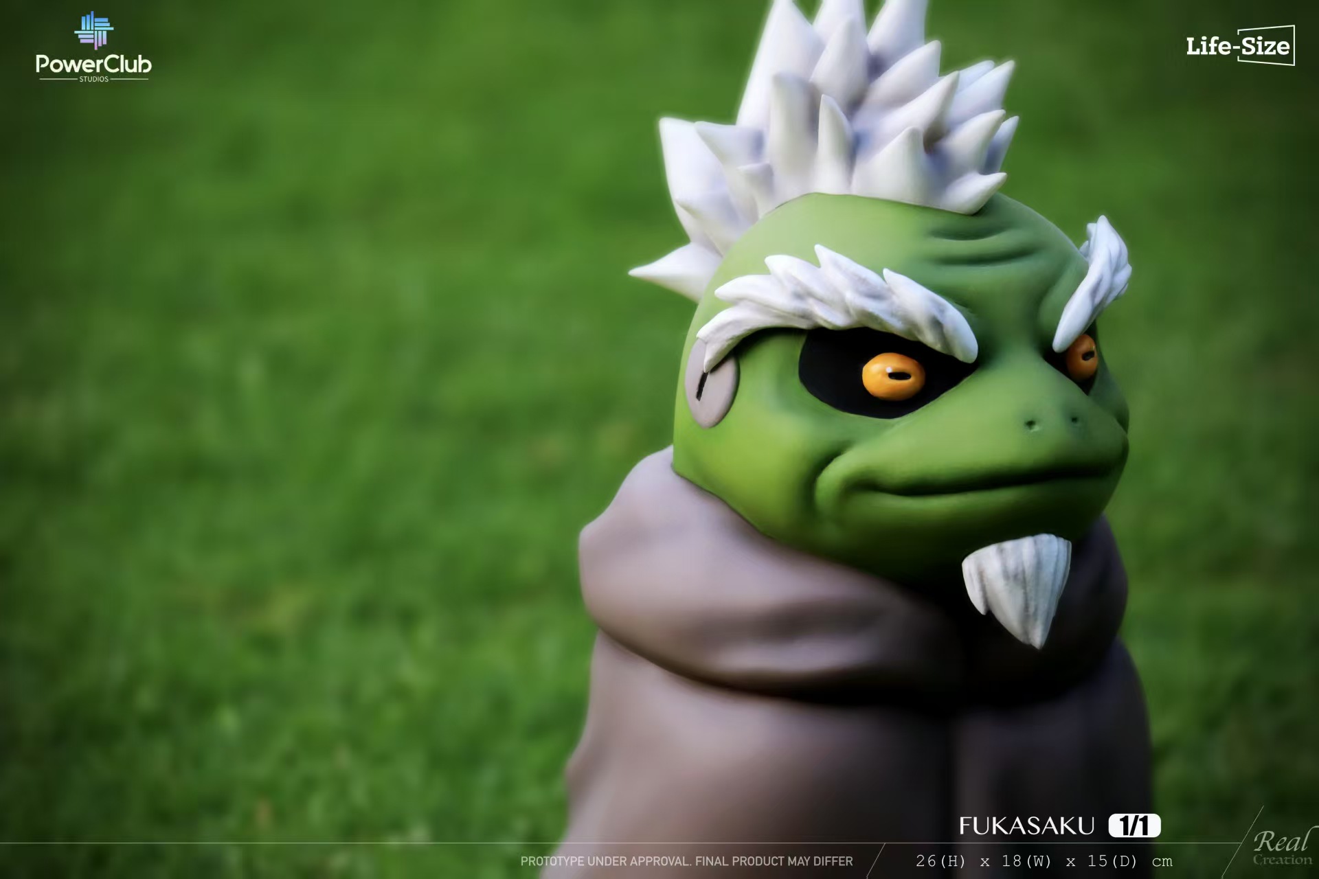 Naruto Fukasaku 1/1 Full Body Statue(GK) - PowerClub Studio