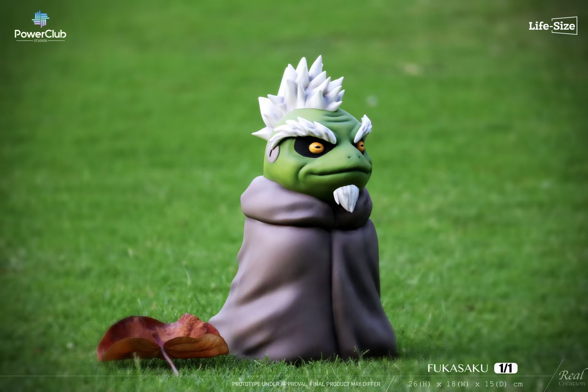 Naruto Fukasaku 1/1 Full Body Statue(GK) - PowerClub Studio