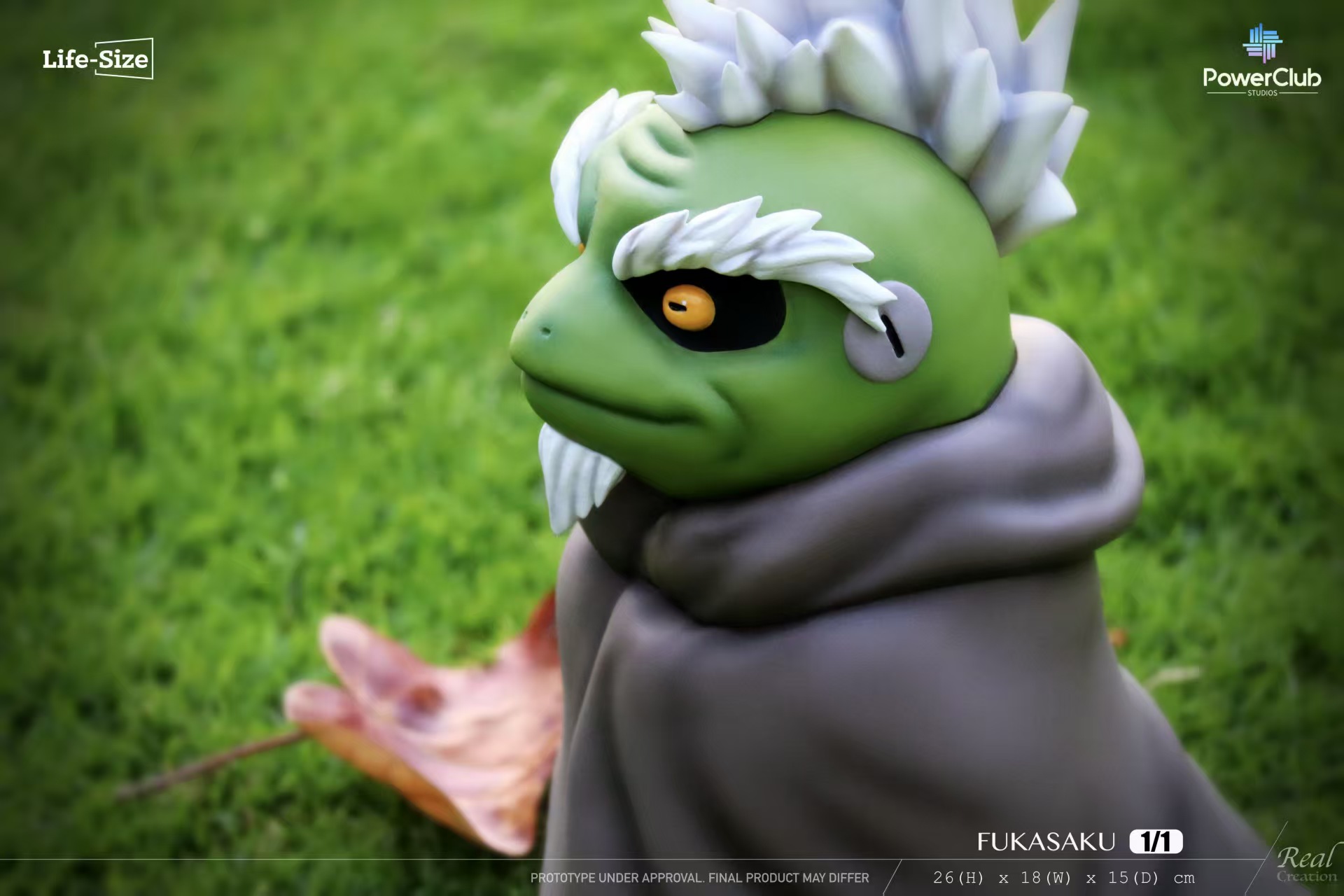 Naruto Fukasaku 1/1 Full Body Statue(GK) - PowerClub Studio