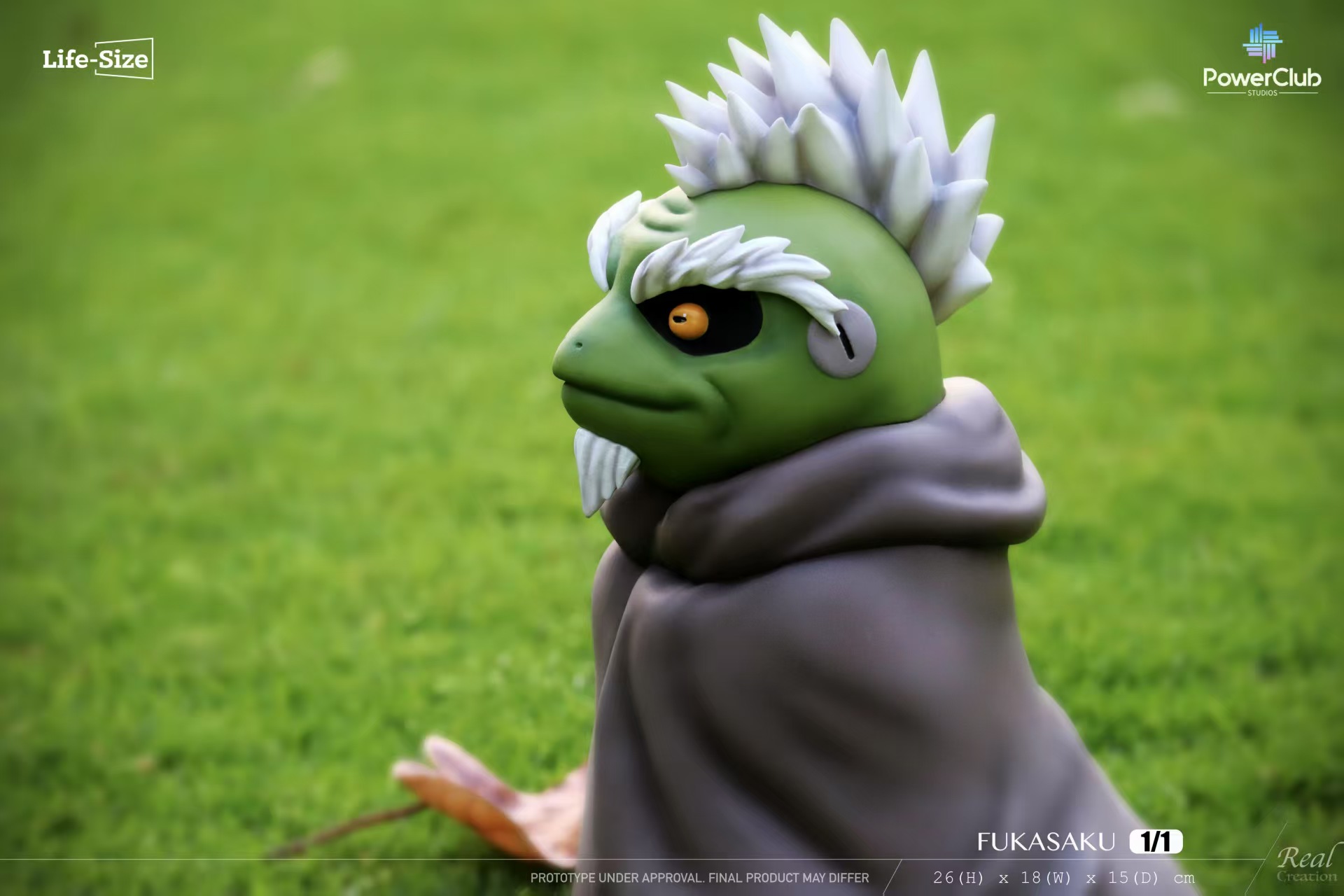 Naruto Fukasaku 1/1 Full Body Statue(GK) - PowerClub Studio