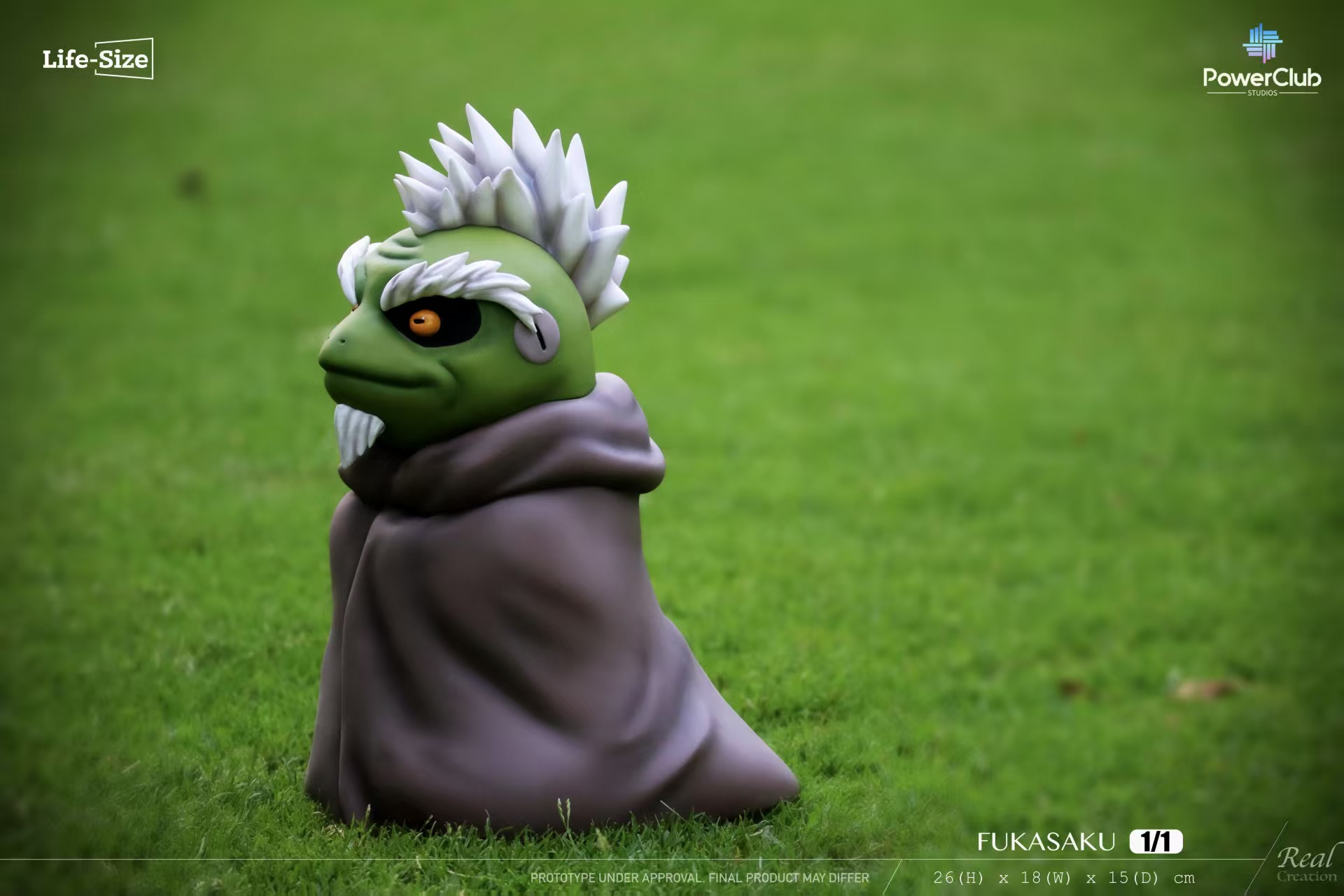 Naruto Fukasaku 1/1 Full Body Statue(GK) - PowerClub Studio