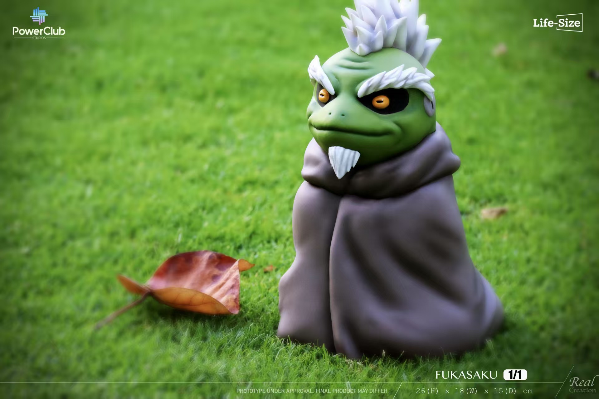 Naruto Fukasaku 1/1 Full Body Statue(GK) - PowerClub Studio